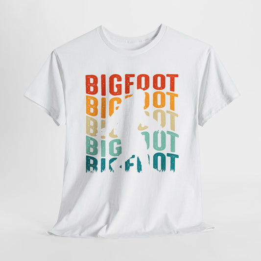 Bigfoot T-Shirt For Yeti TShirt For Sasquach T Shirt For Colorful Bigfoot Tee For Conspiracy Theory TShirt For Yeti Fan