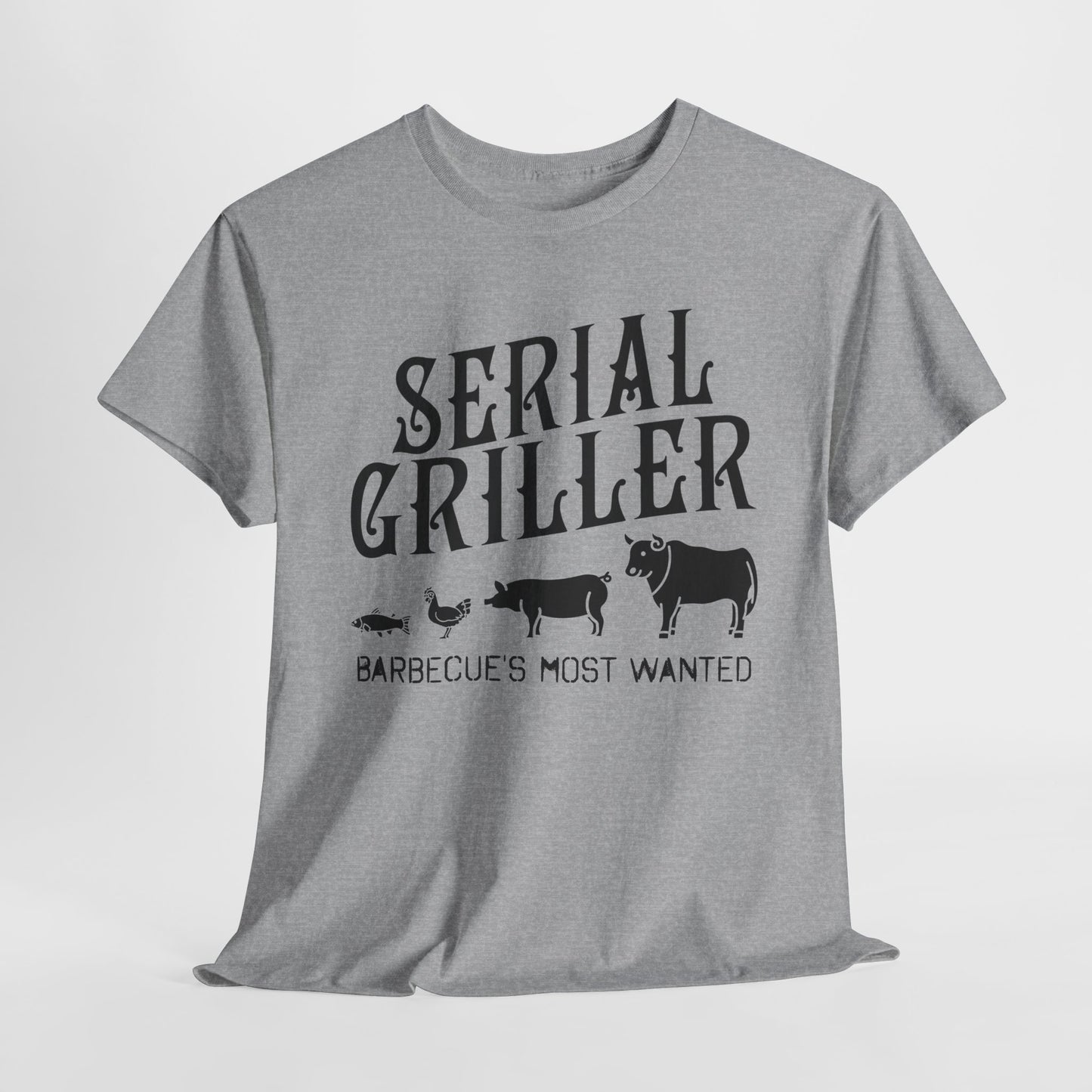 Serial Griller T-Shirt For Barbecue T Shirt For Grill Master TShirt