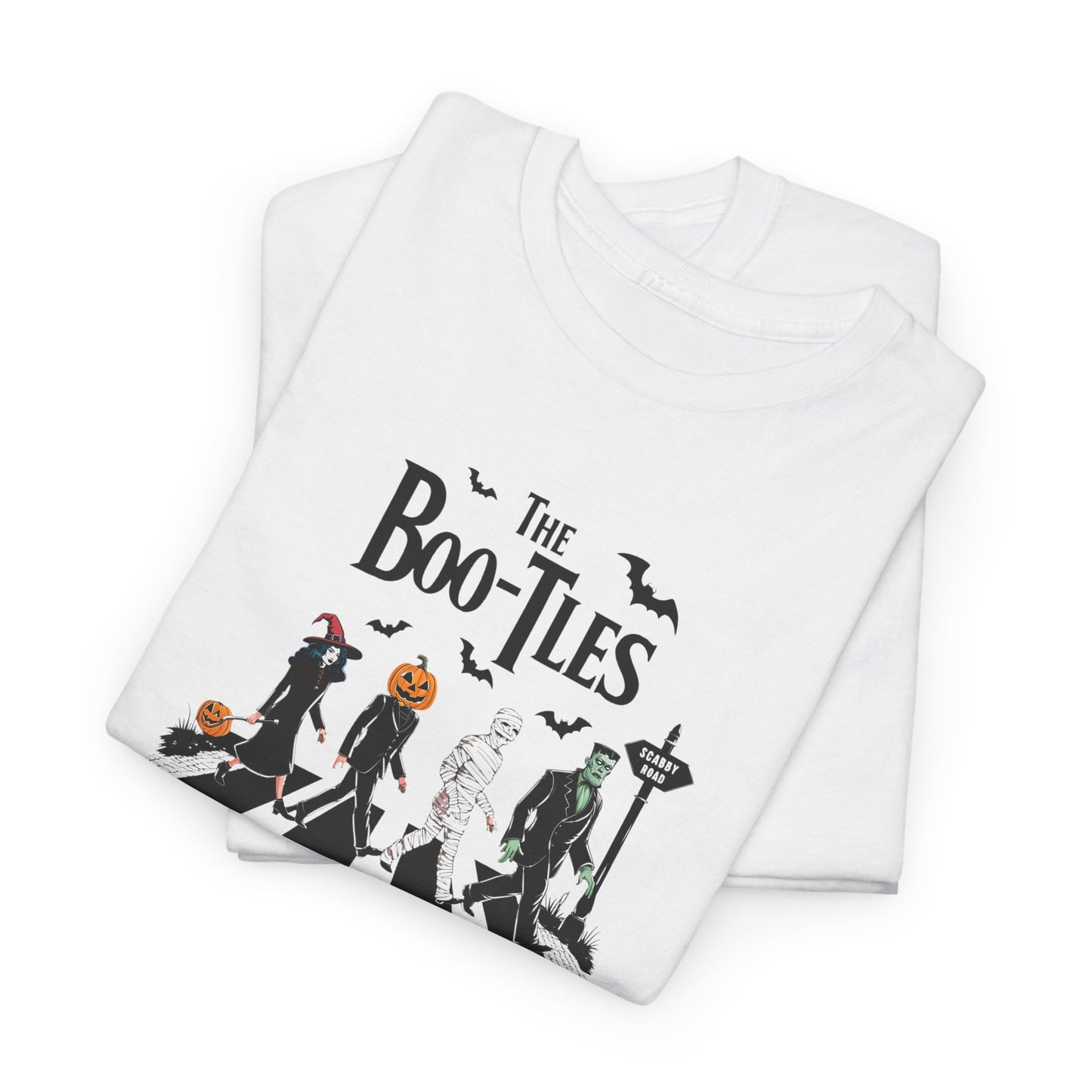 Punny Boo-tles T-Shirt For Beatles Parody TShirt For Scabby Road T Shirt For Halloween Costume