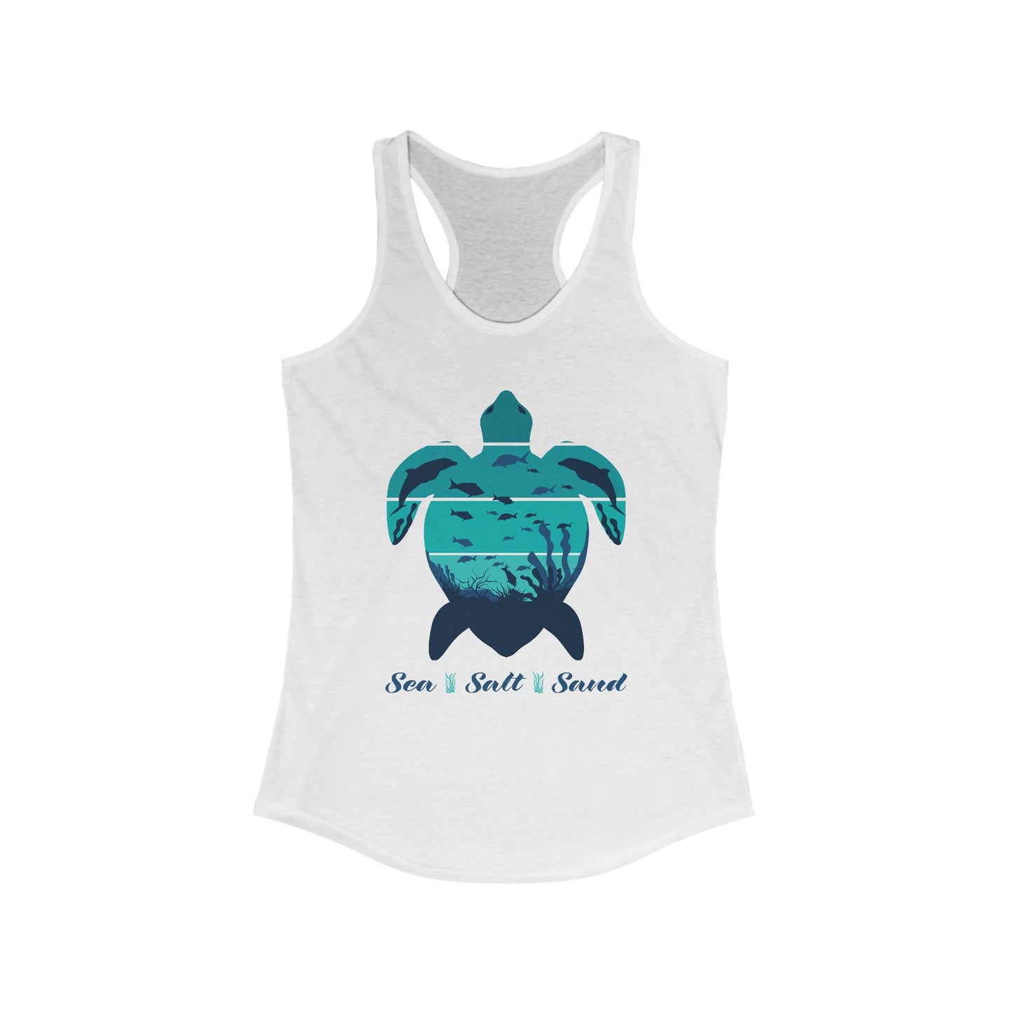 Sea Salt Sand Tank Top For Salt Life Tank Top For Beach Top For Sea Turtle Tank Top For Ocean Lovers Shirt For Summer Tank