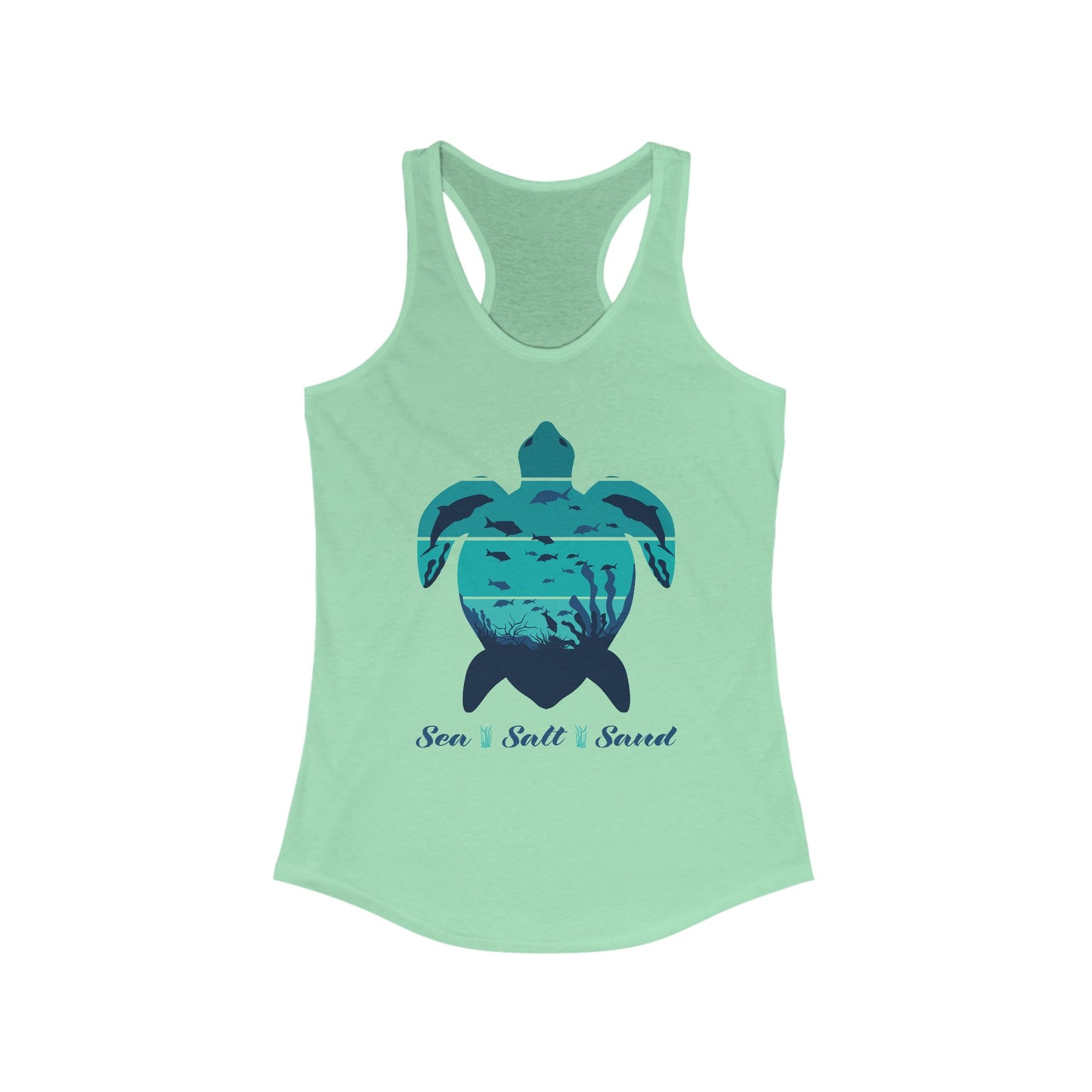 Sea Salt Sand Tank Top For Salt Life Tank Top For Beach Top For Sea Turtle Tank Top For Ocean Lovers Shirt For Summer Tank