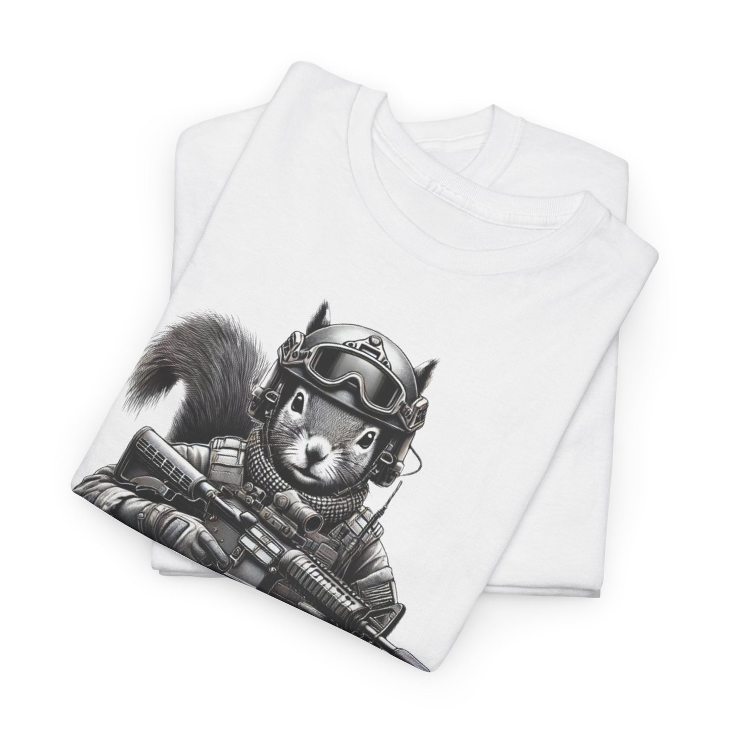 Funny Squirrel Guard Your Nuts T-Shirt Tactical 2A Graphic Tee