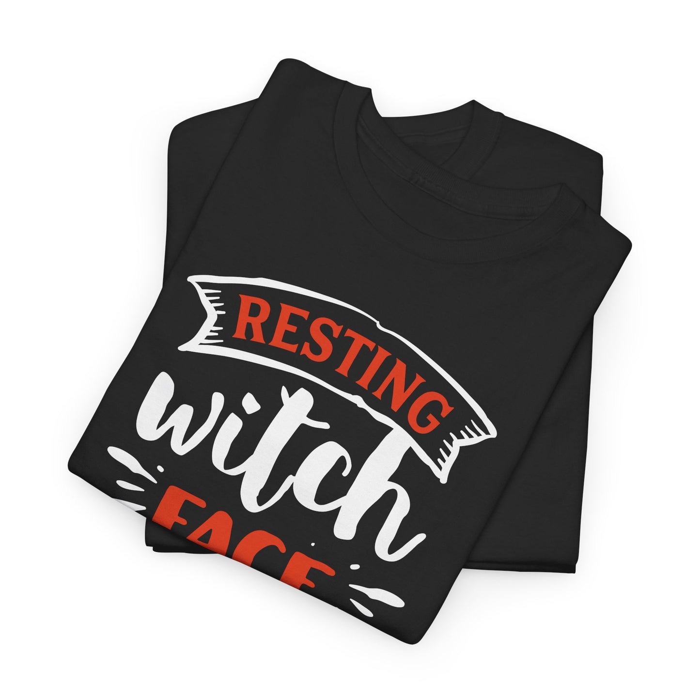 Resting Witch Face T-Shirt For Funny Halloween T Shirt For Punny TShirt Costume