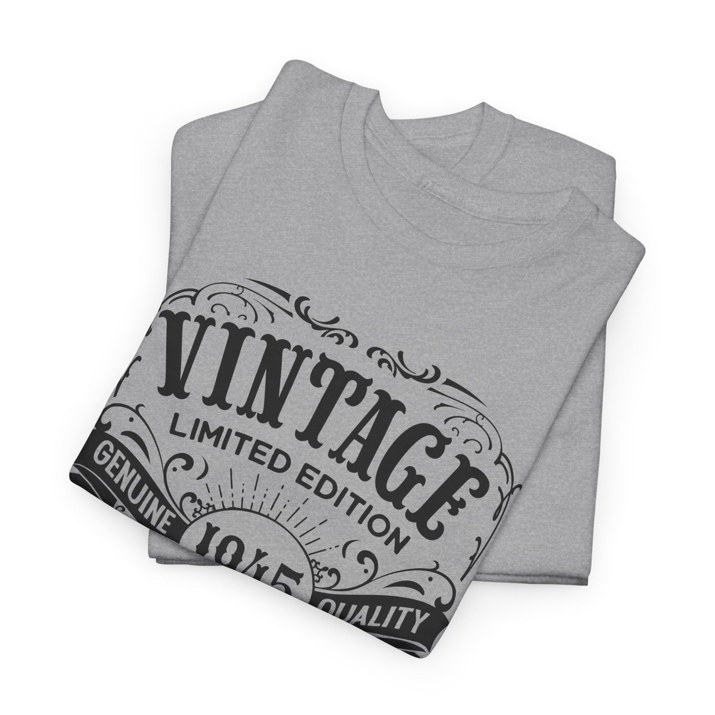 1945 Aged To Perfection T-Shirt For Vintage Occasion TShirt For Limited Edition T Shirt