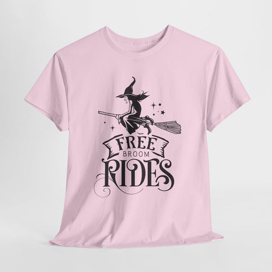 Broom Rides T-Shirt For Witches T Shirt For Halloween Costume TShirt