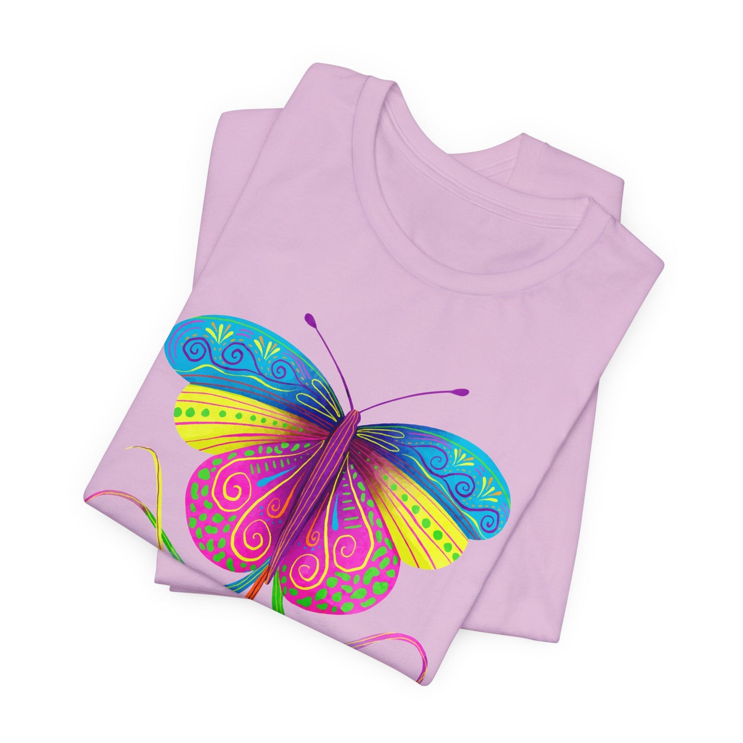 Butterfly T-Shirt For Mexican Folk Art T Shirt For Cinco de Mayo Watercolor TShirt