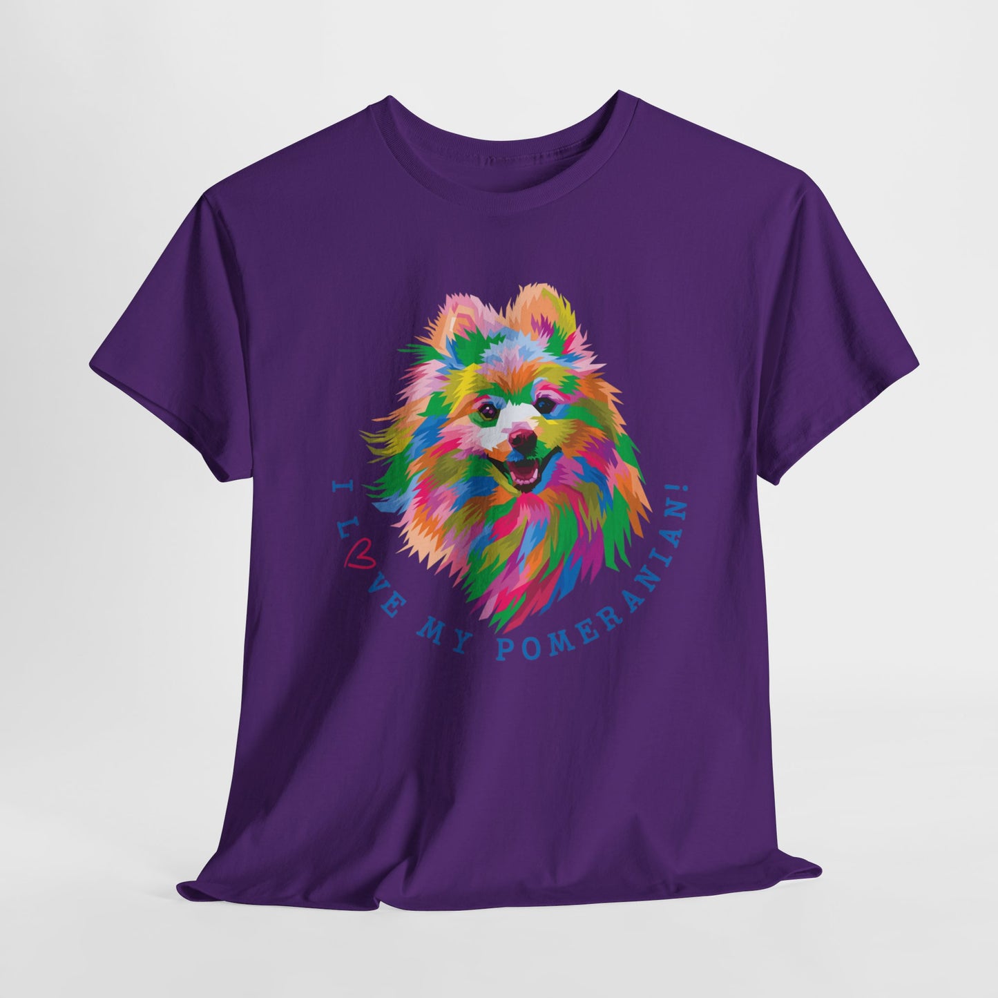 Pomeranian T-Shirt For Pom Lover TShirt For Pom Mom T Shirt For Favorite Dog Breed Shirt For Dog Lover Tee For Pomeranian Lover Gift