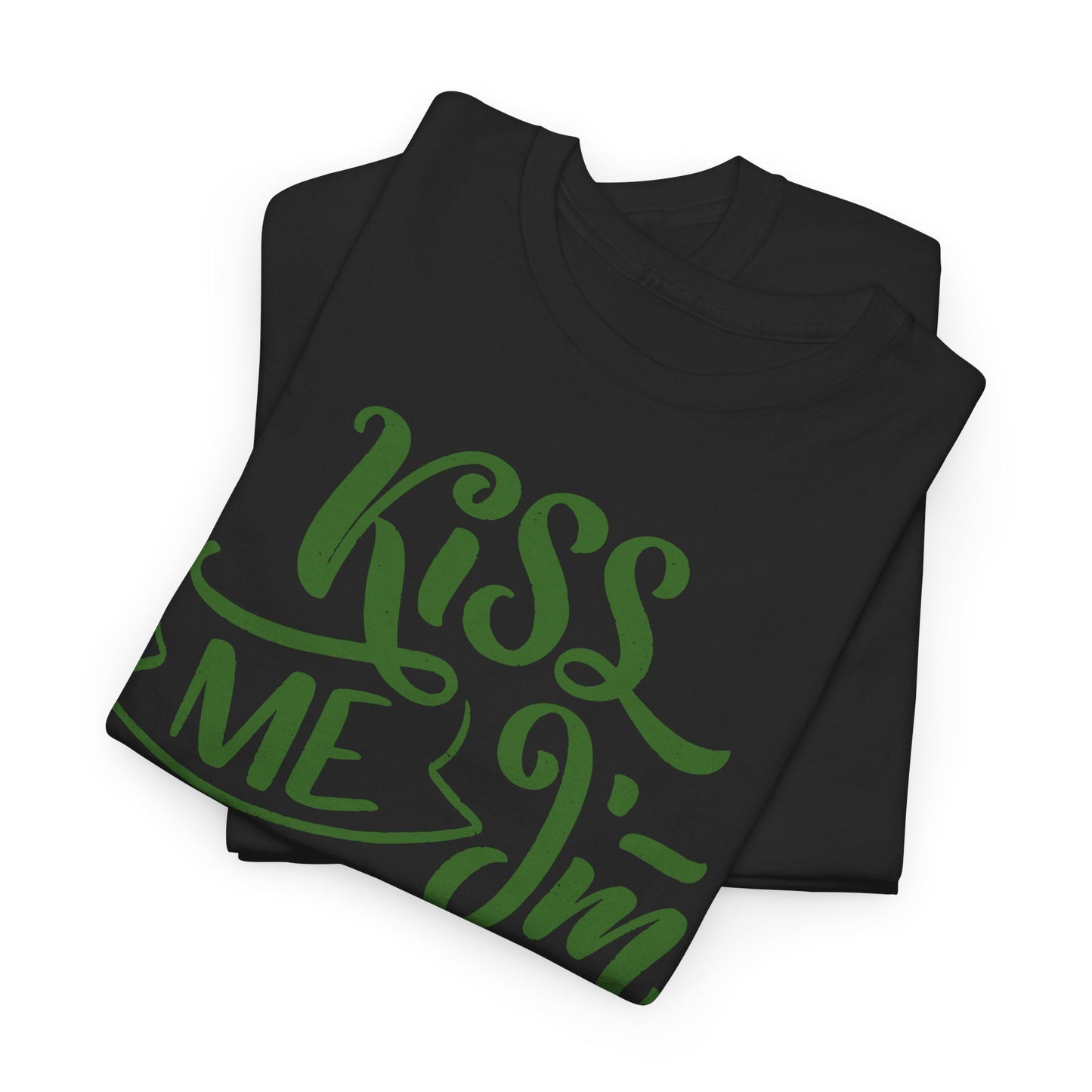 Kiss Me I'm Irish T-Shirt For Saint Patrick's Day T Shirt For Holiday Drinking TShirt