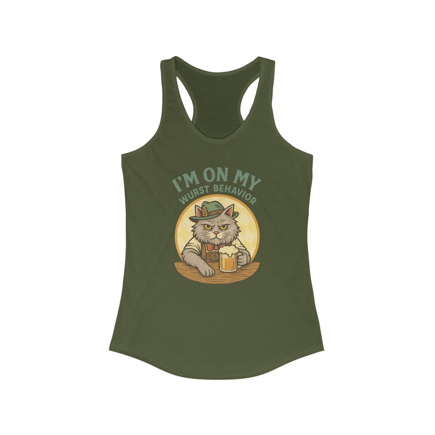 I'm On My Wurst Behavior Tank Top