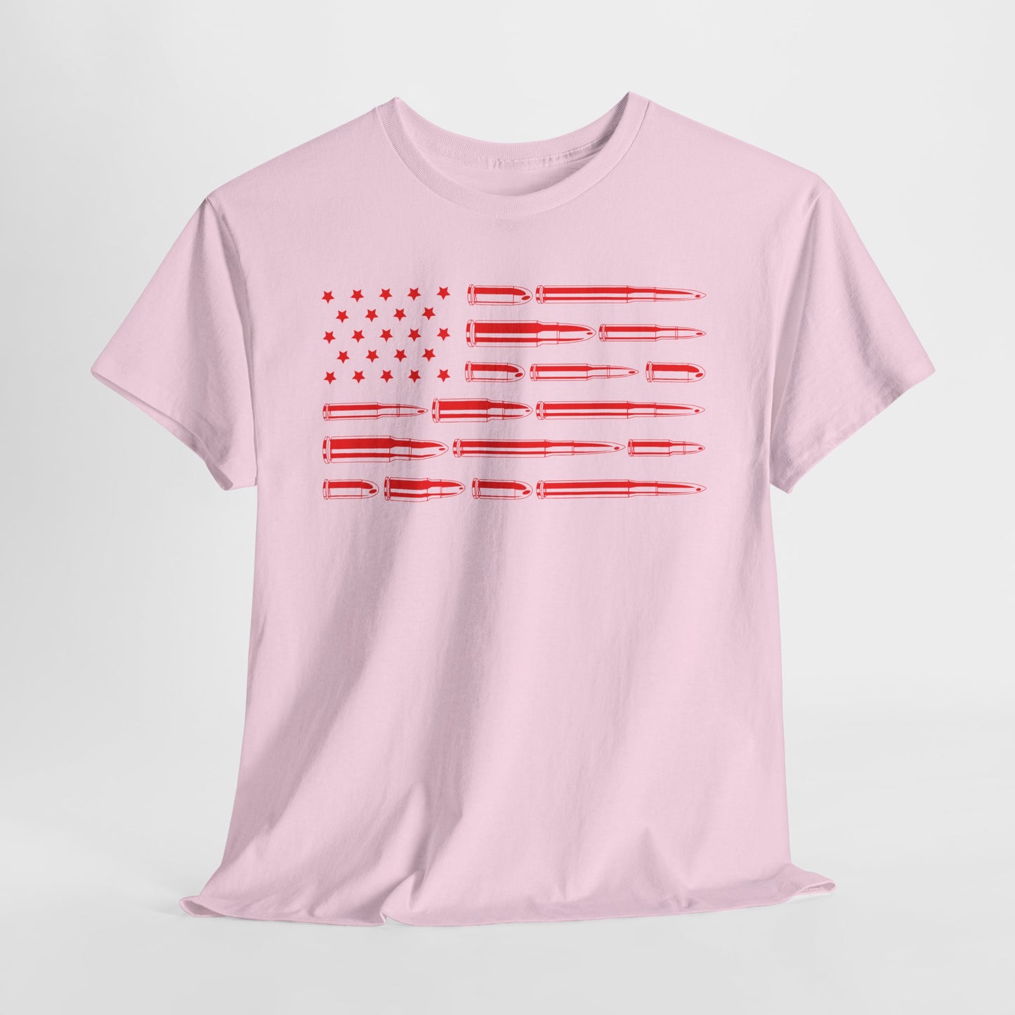 Bullet Flag T-Shirt For Second Amendment TShirt For Patriotic 2A T Shirt