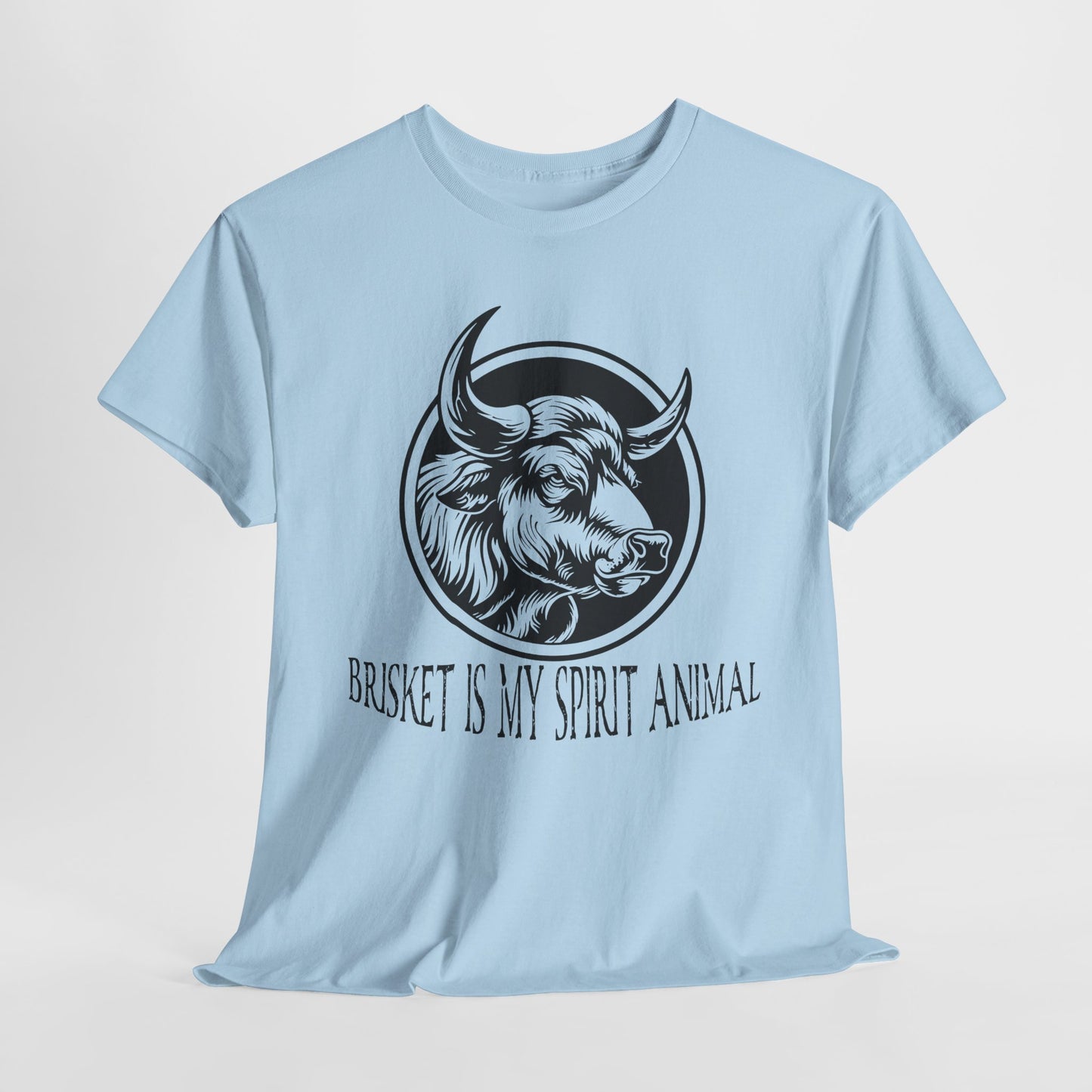 Brisket Is My Spirit Animal T-Shirt For Foodie T Shirt For BBQ Master TShirt