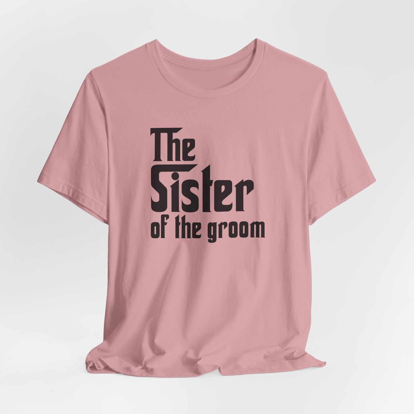 Mafia Wedding T-Shirt For Sister Of The Groom TShirt For Bachelorette Theme Party