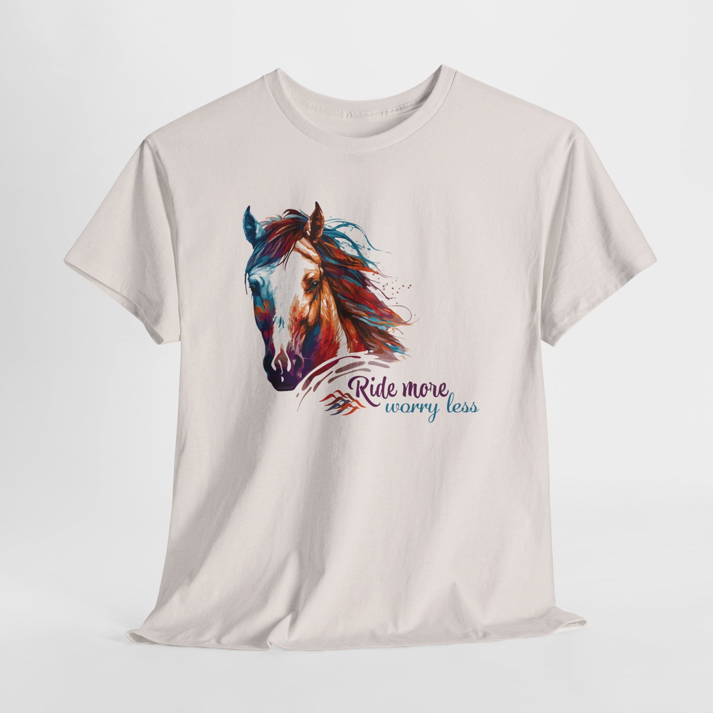 Horse T-Shirt For Horseback Rider T Shirt For Country TShirt For Western Shirt For Equine Tee For Motivational Gift