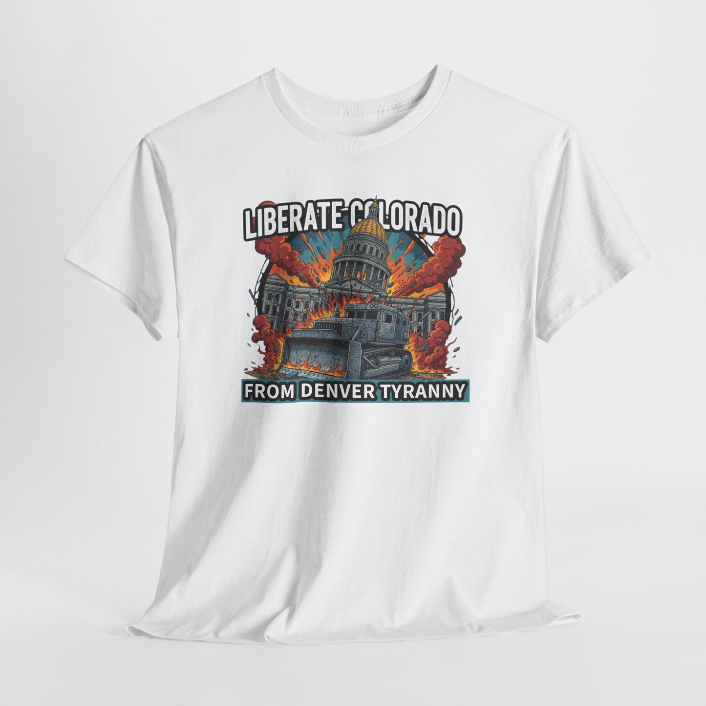 Killdozer Liberate Colorado T-Shirt