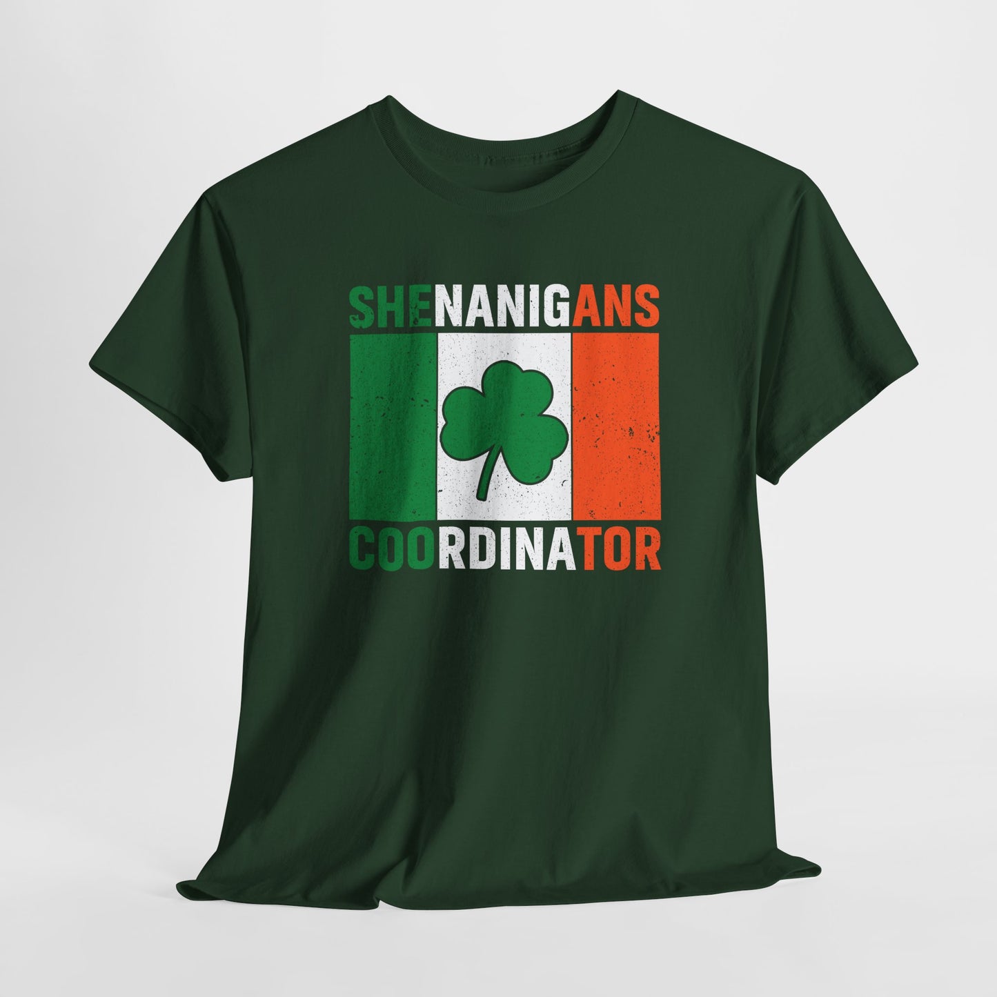 Coordinator T-Shirt For Shenanigans T Shirt For St. Paddy's Day TShirt For St. Patrick's Party Tee