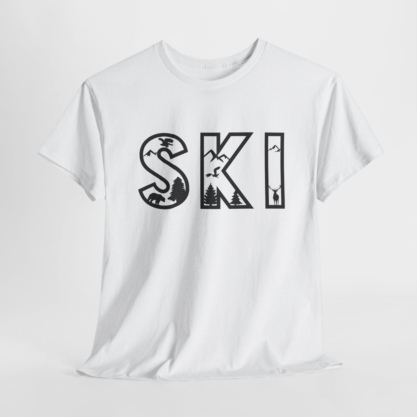 Ski T-Shirt For Winter Sports T Shirt For Apres Ski TShirt