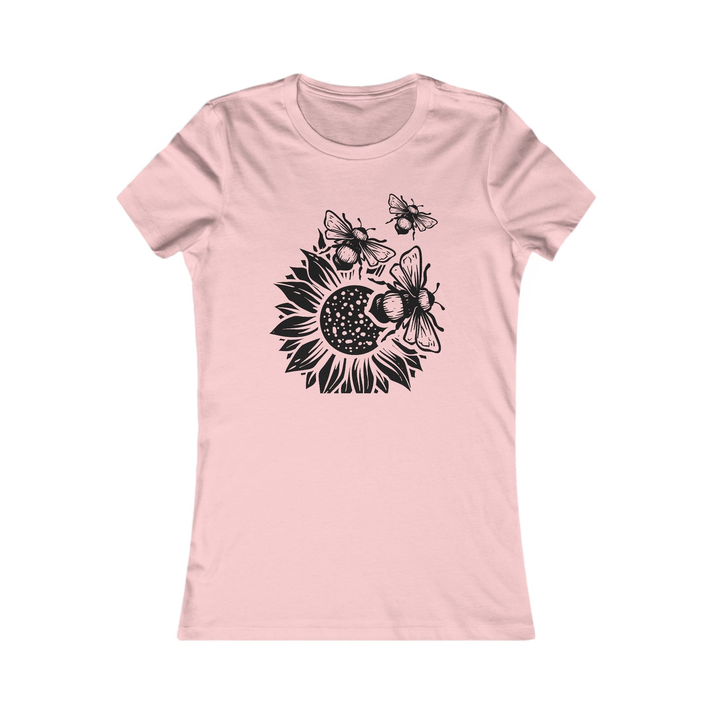 Honey Bee T-Shirt for Sunflower T Shirt For Gardening T Shirt For Summer Tee