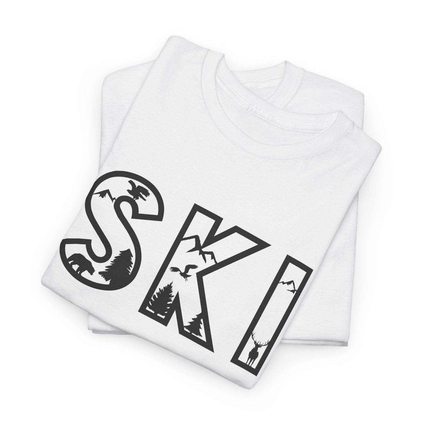 Ski T-Shirt For Winter Sports T Shirt For Apres Ski TShirt