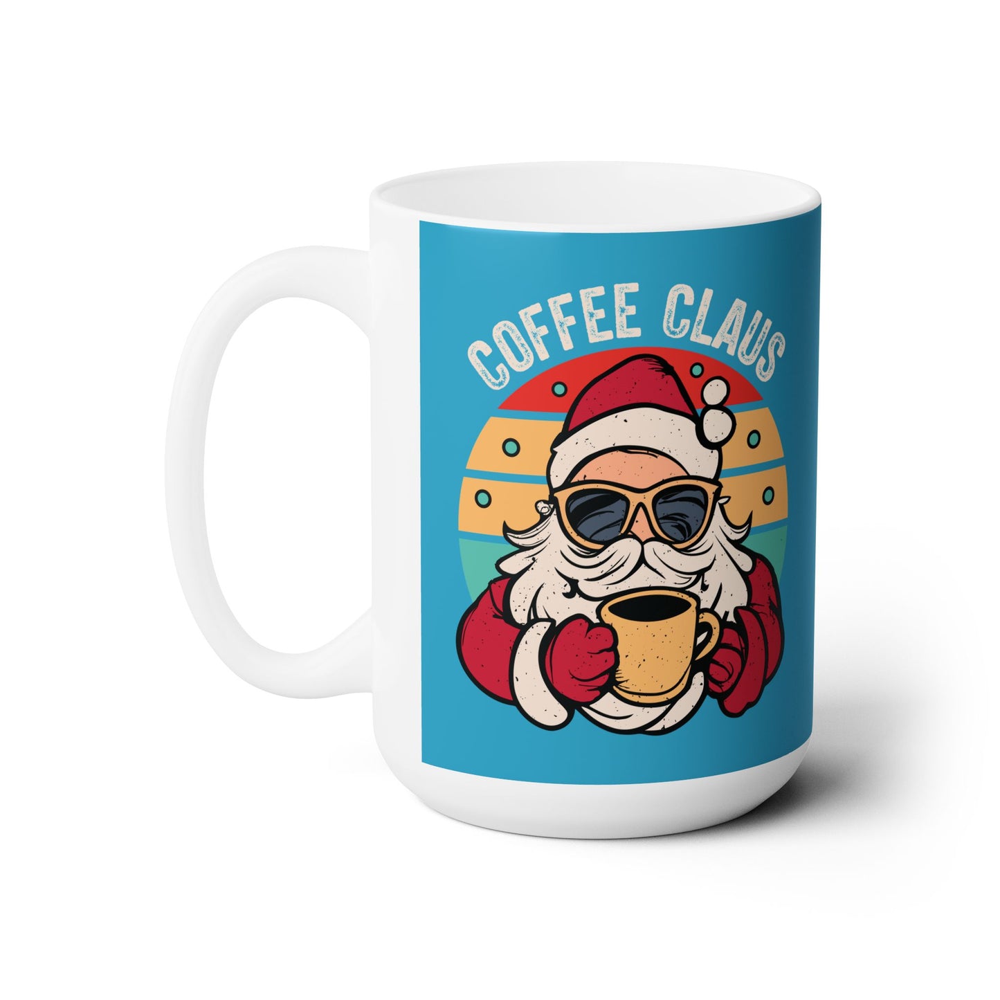 Coffee Santa Claus Mug Hot Cocoa Tea Cup