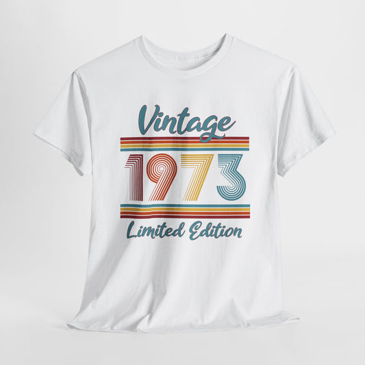 Vintage 1973 T-Shirt For Limited Edition TShirt For Reunion T Shirt For Retro Birthday Shirt For Birth Year Shirt For Graduation Year T-Shirt