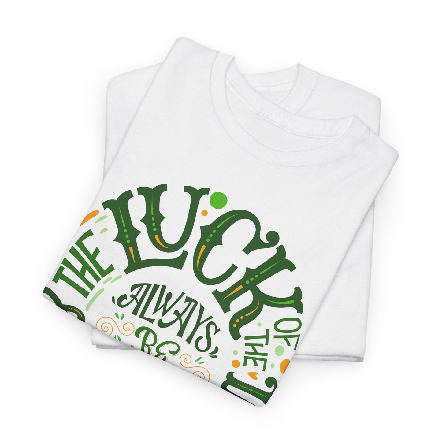 Luck Of The Irish T-Shirt For Horseshoe TShirt For Saint Paddy's Day T Shirt