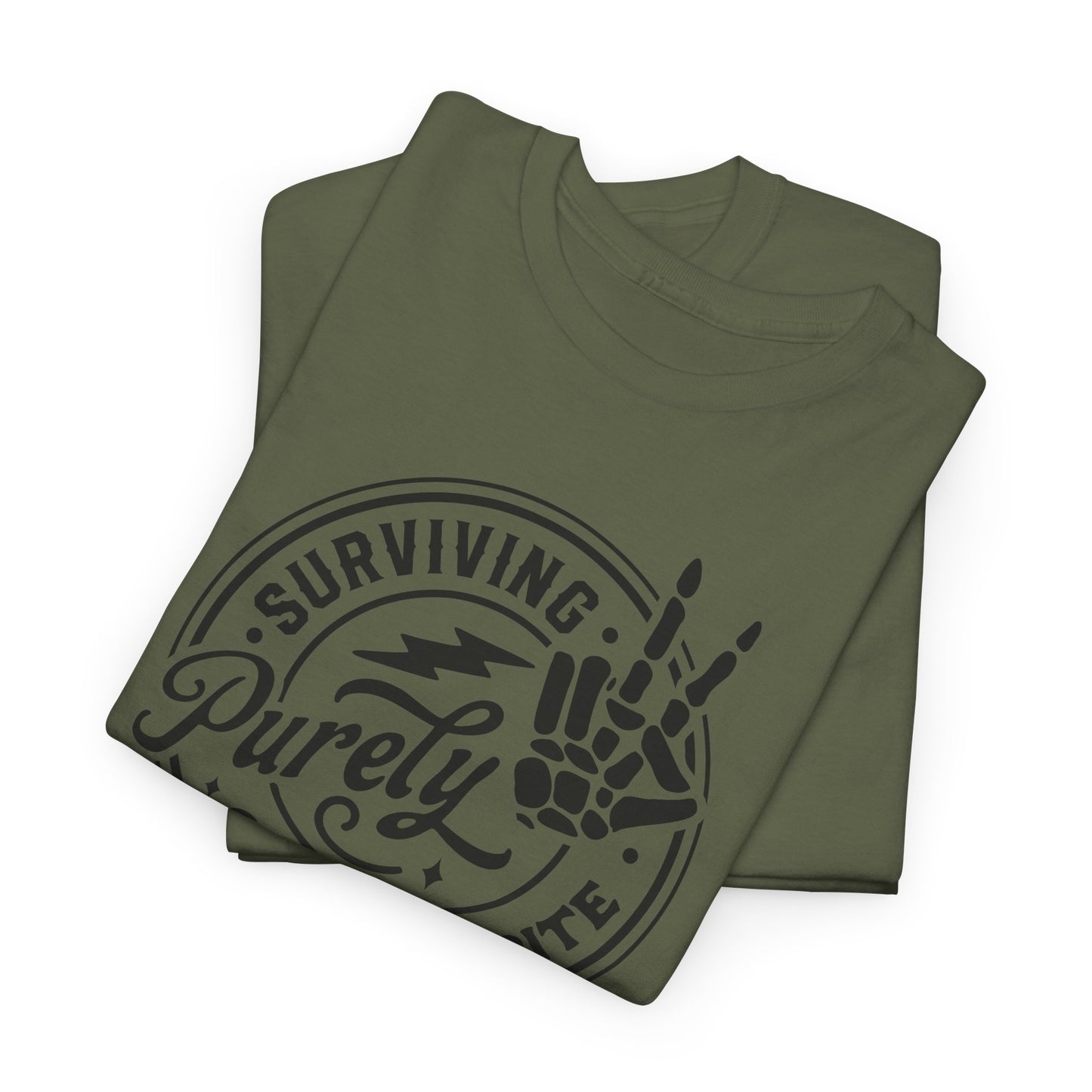 Survival T-Shirt For Spite T Shirt For Snarky Skeleton TShirt