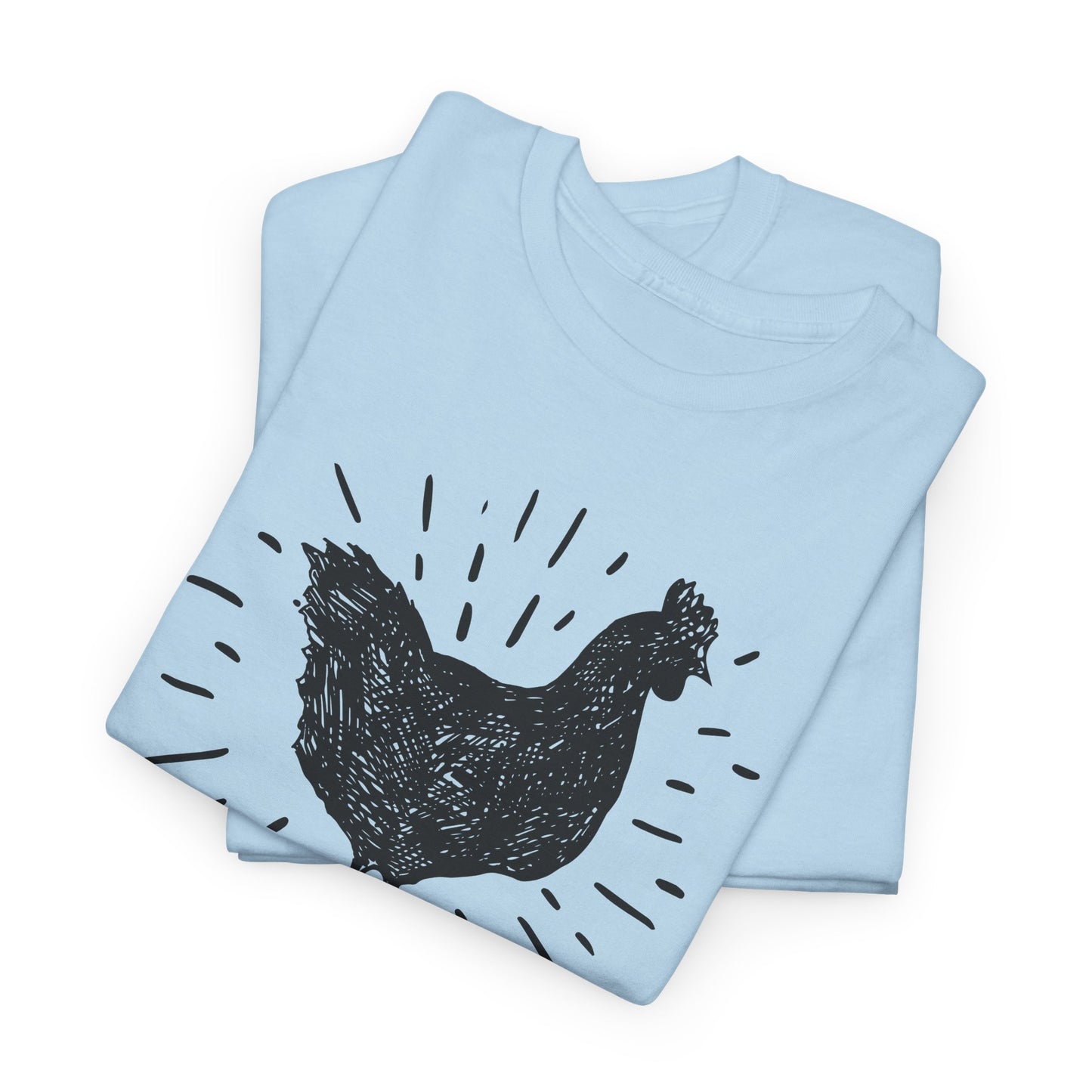 Funny Chicken T-Shirt For What The Cluck TShirt For Hen T Shirt For Farm Girl Shirt For Women T-Shirt For Chicken Owner Tee For Fun Chicken Gift