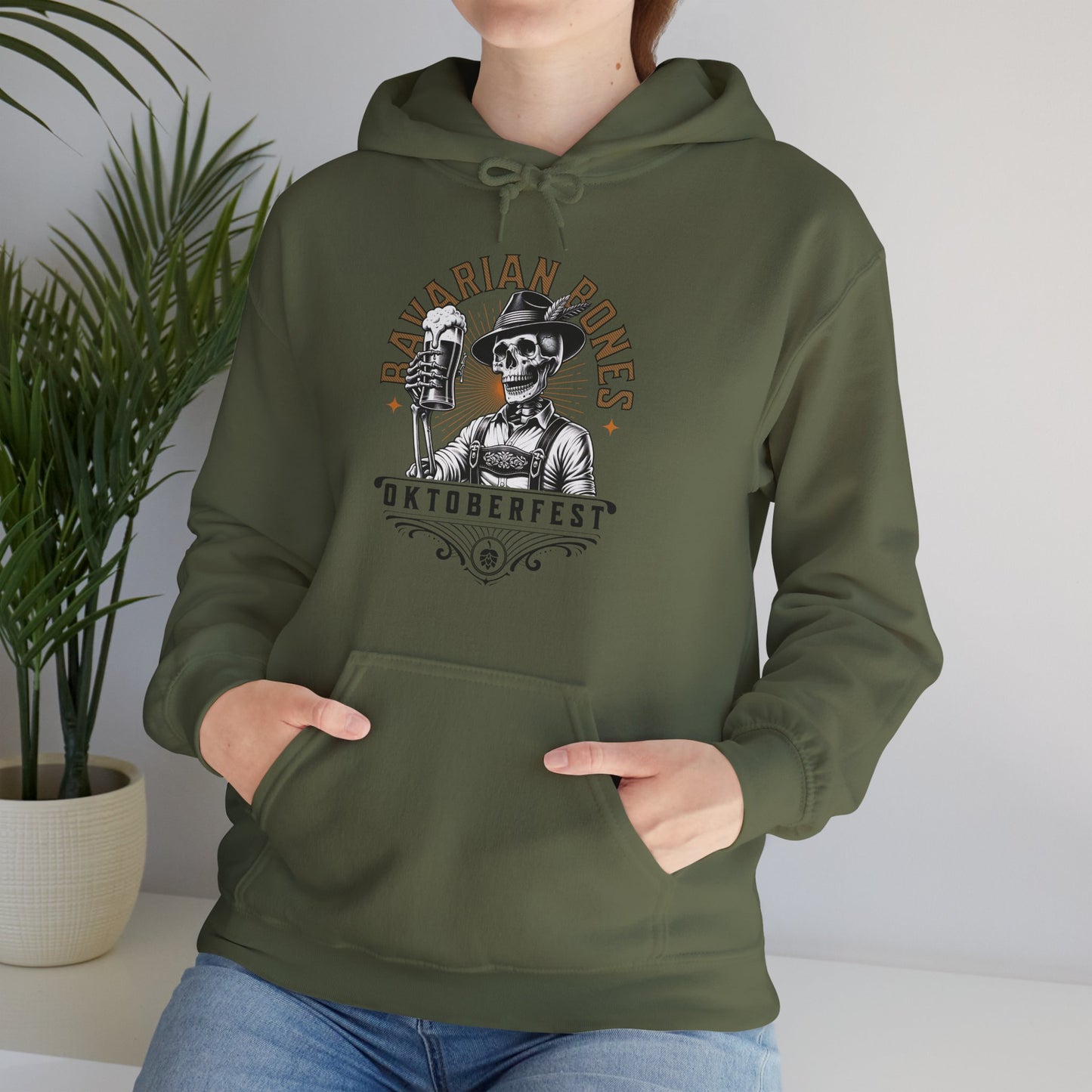 Bavarian Bones Oktoberfest Hoodie