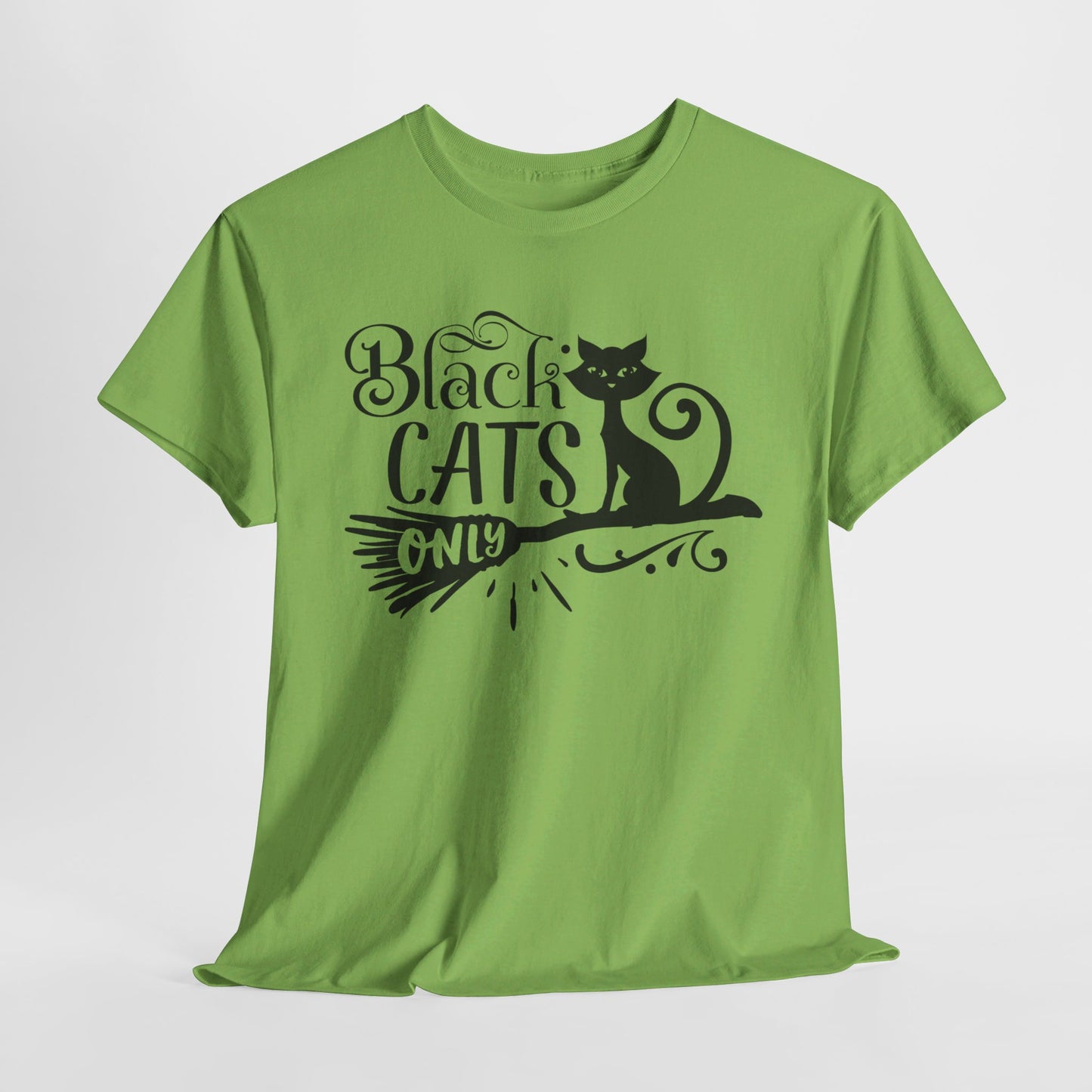 Balck Cat T-Shirt For Halloween T Shirt For Costume TShirt