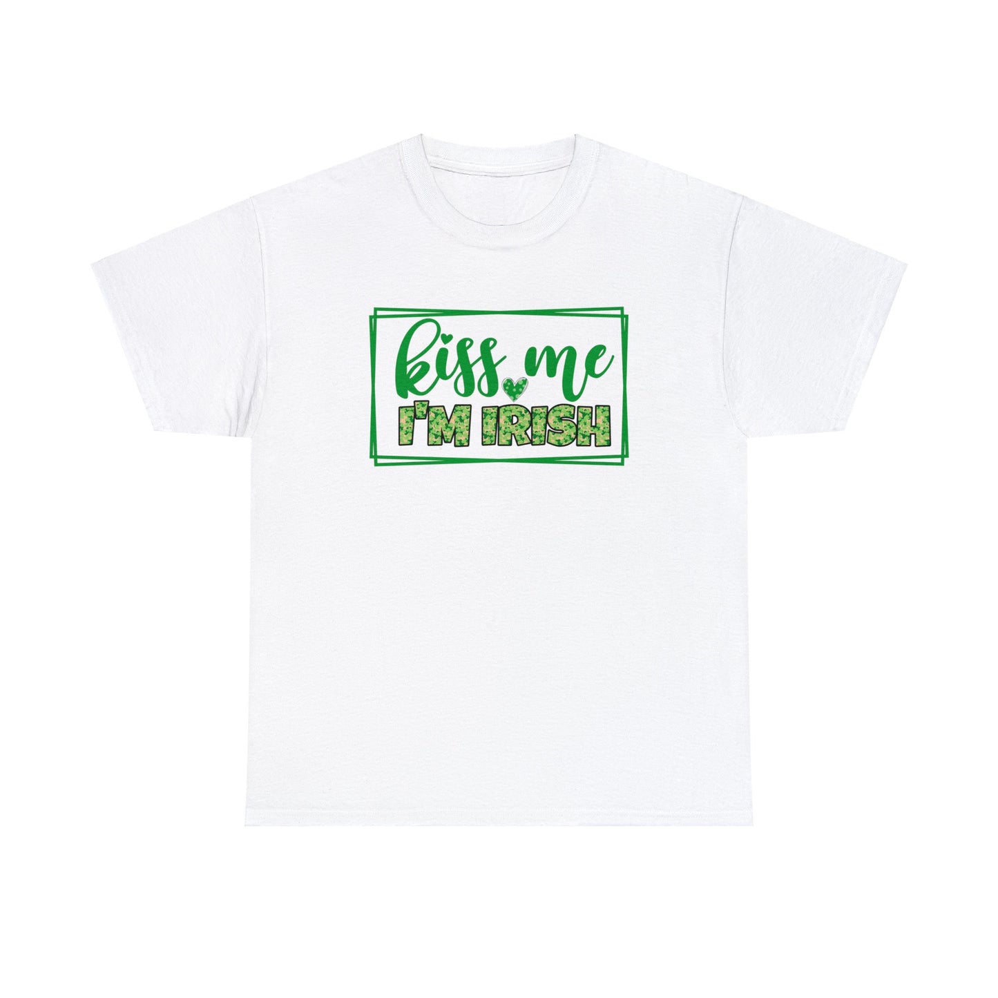 Kiss Me I'm Irish T-Shirt For St Patricks Day T Shirt For St Paddys Day T Shirt