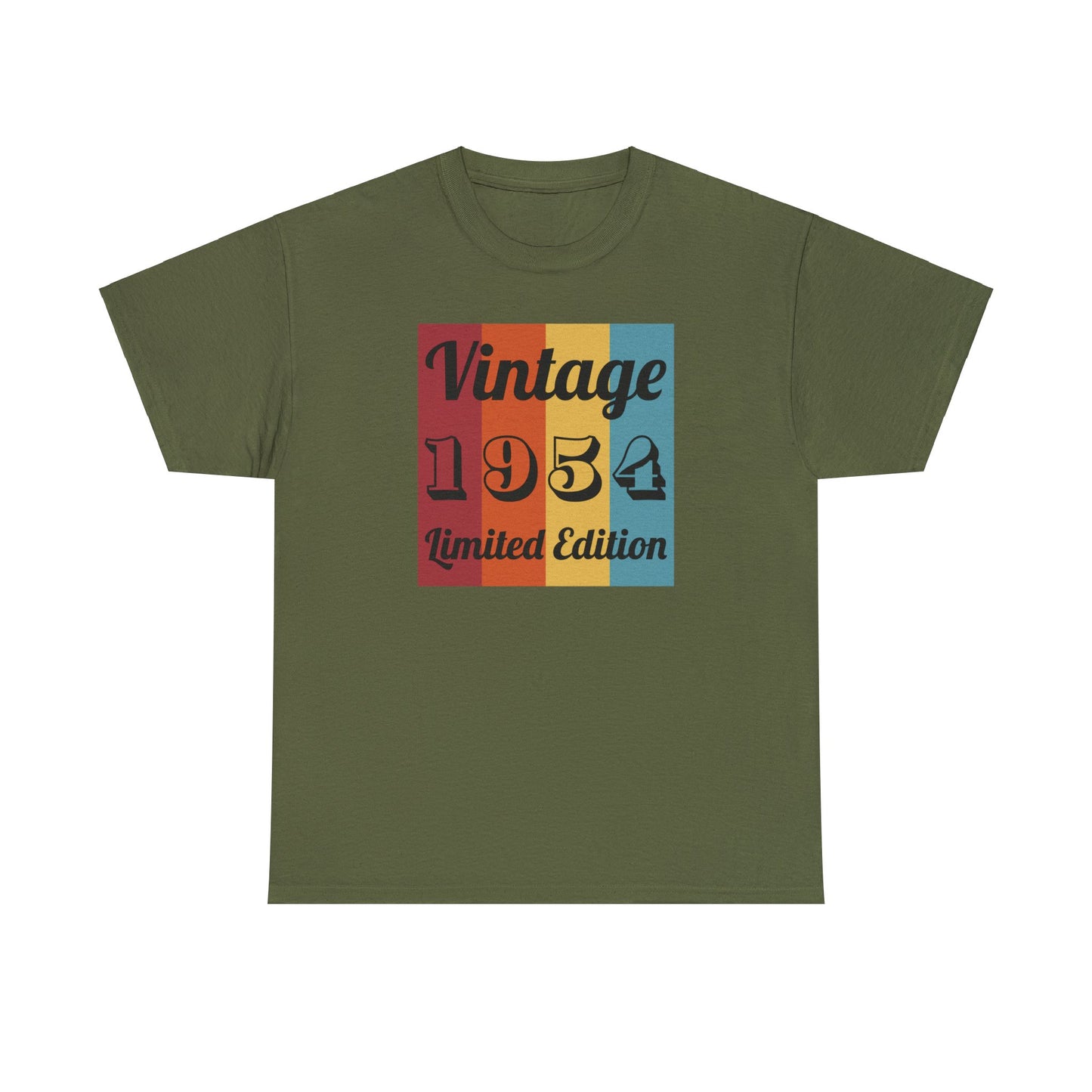 1954 T-Shirt For Vintage Limited Edition TShirt For Class Reunion Shirt For Birthday T Shirt For Birth Year Shirt For Graduation Year Shirt