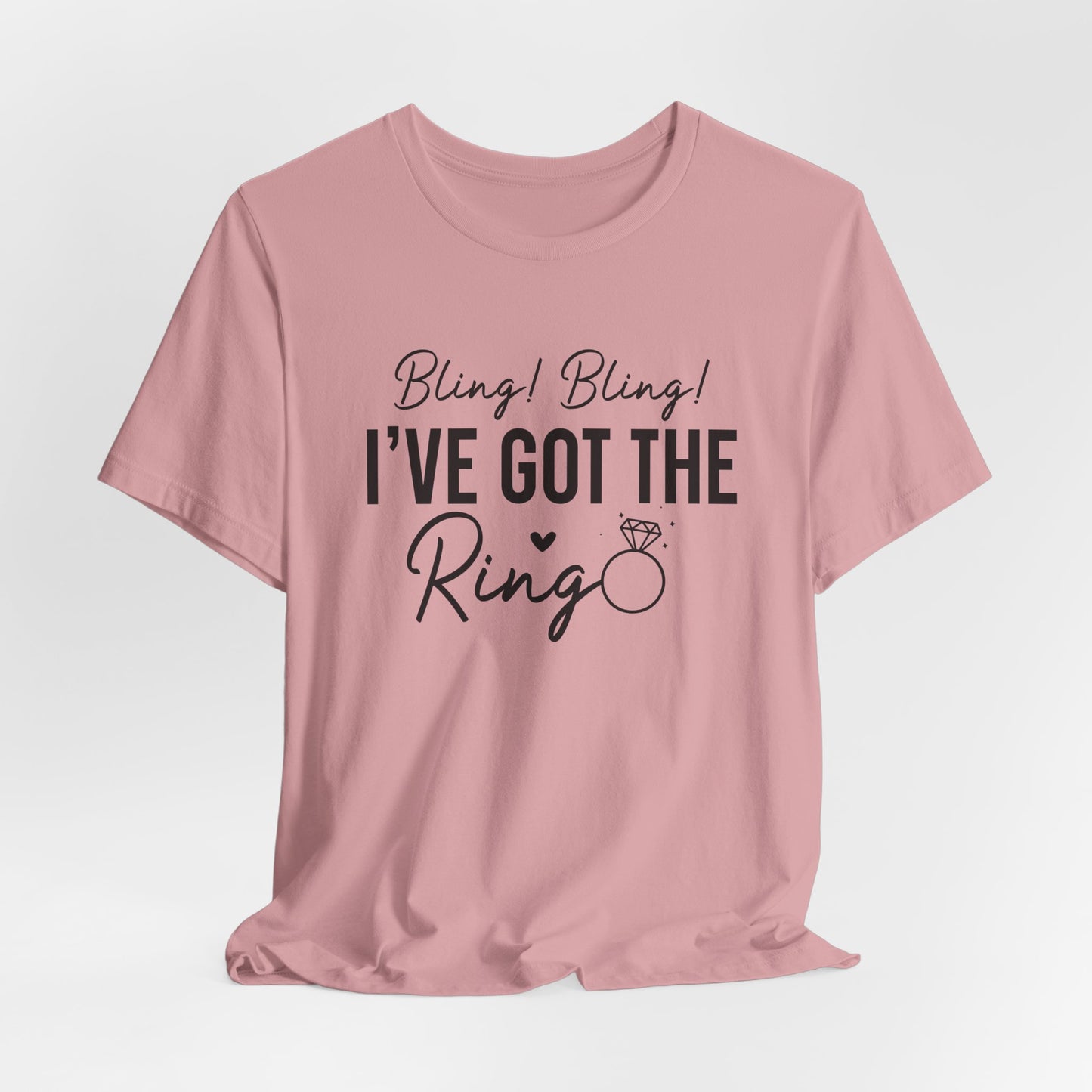 Bling Bling T-Shirt For Bride To Be T Shirt For Fiancee TShirt For Bachelorette