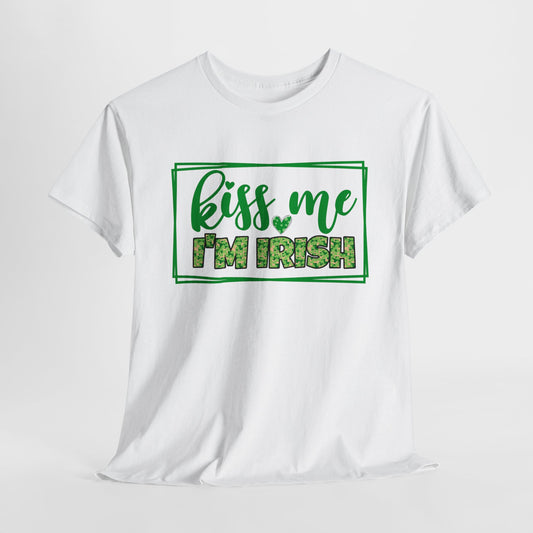 Kiss Me I'm Irish T-Shirt For St Patricks Day T Shirt For St Paddys Day T Shirt