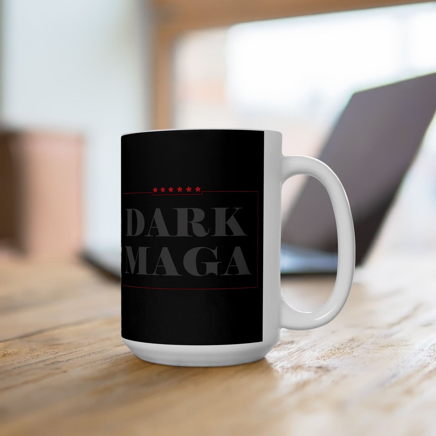 Dark MAGA Ceramic Coffee Mug For Hot tea And Cocoa Cup