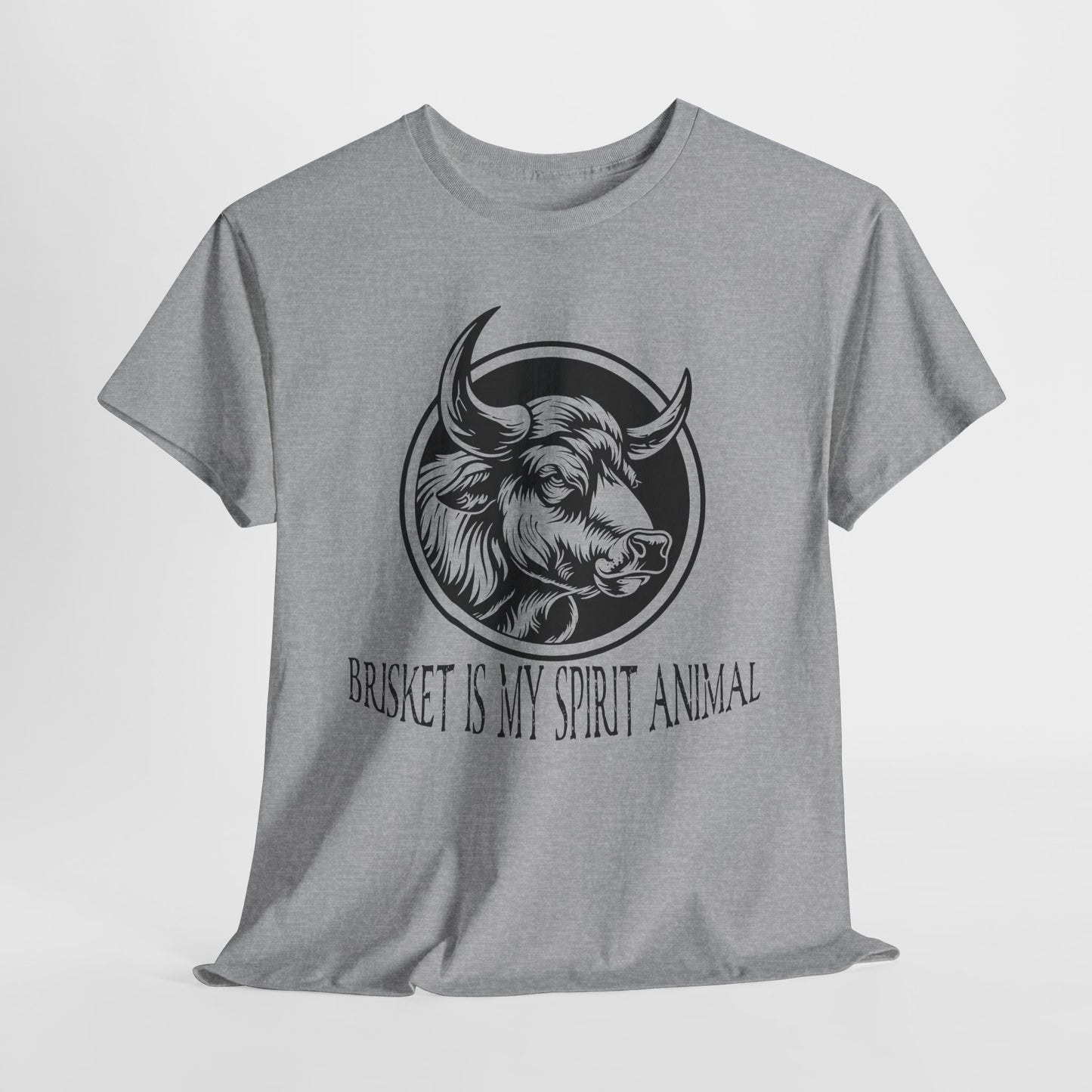 Brisket Is My Spirit Animal T-Shirt For Foodie T Shirt For BBQ Master TShirt