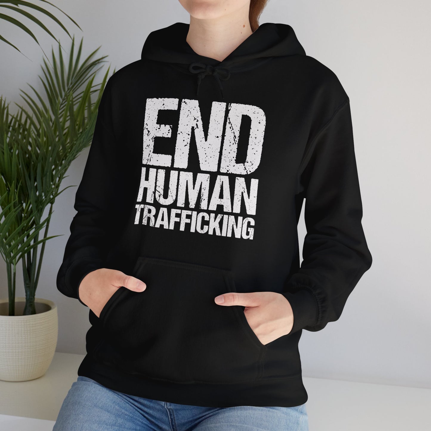 End Human Trafficking Hooded Sweatshirt For Trafficking Awareness Hoodie