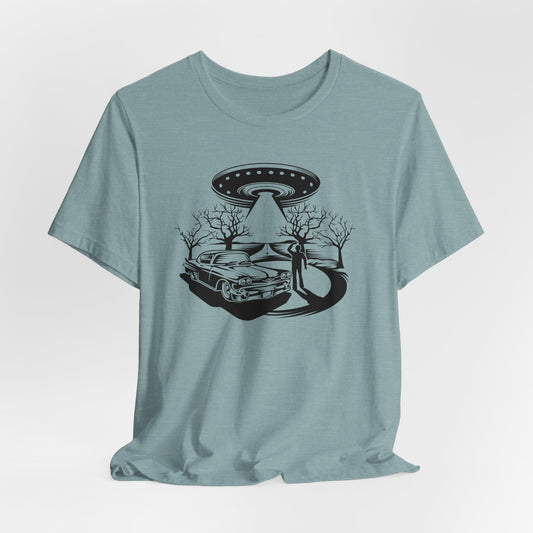 UFO Encounter T-Shirt For Spaceship T Shirt For Alien Presence TShirt For Close Encounter