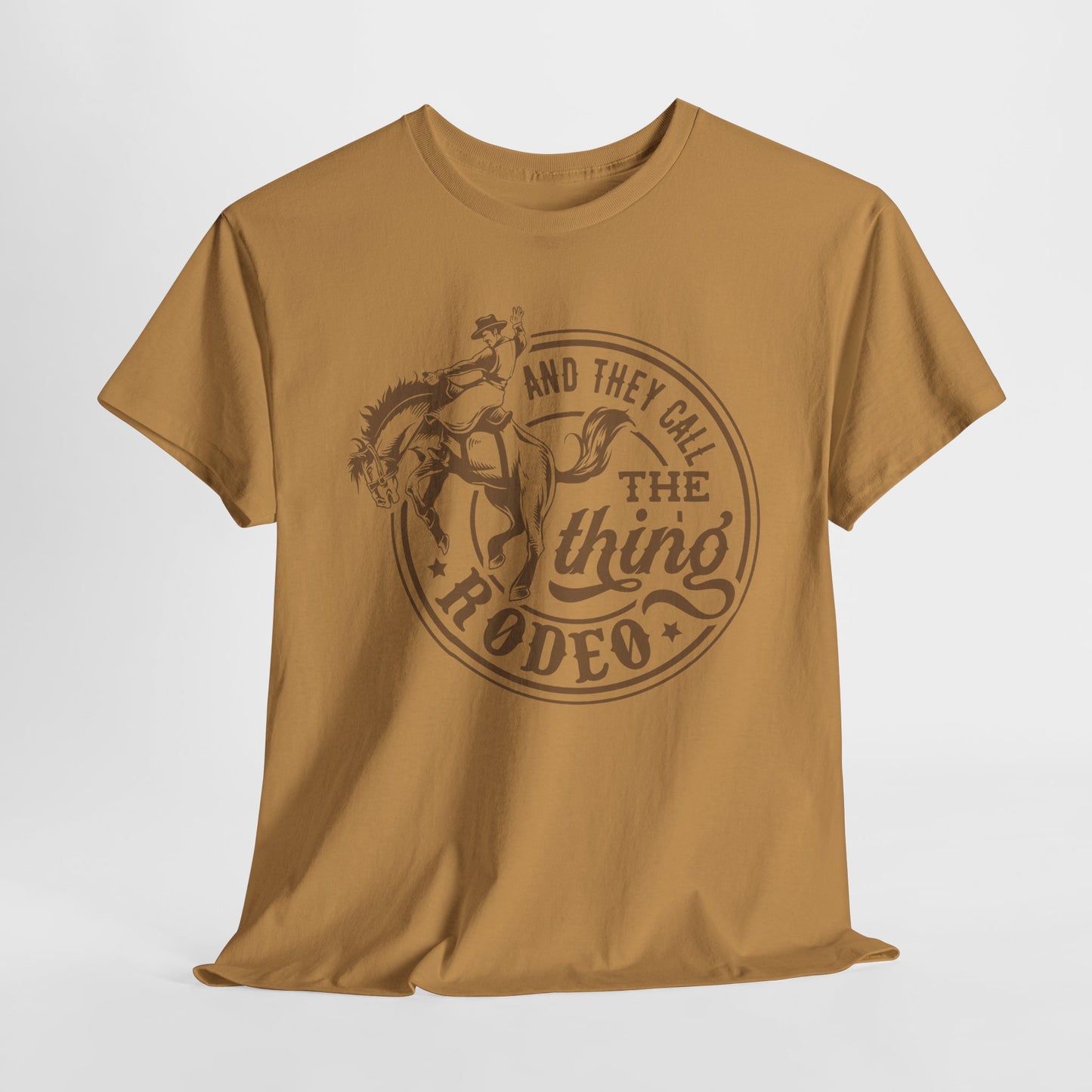 Rodeo T-Shirt For Western T Shirt For Bronc Rider TShirt For Cowboy Tee