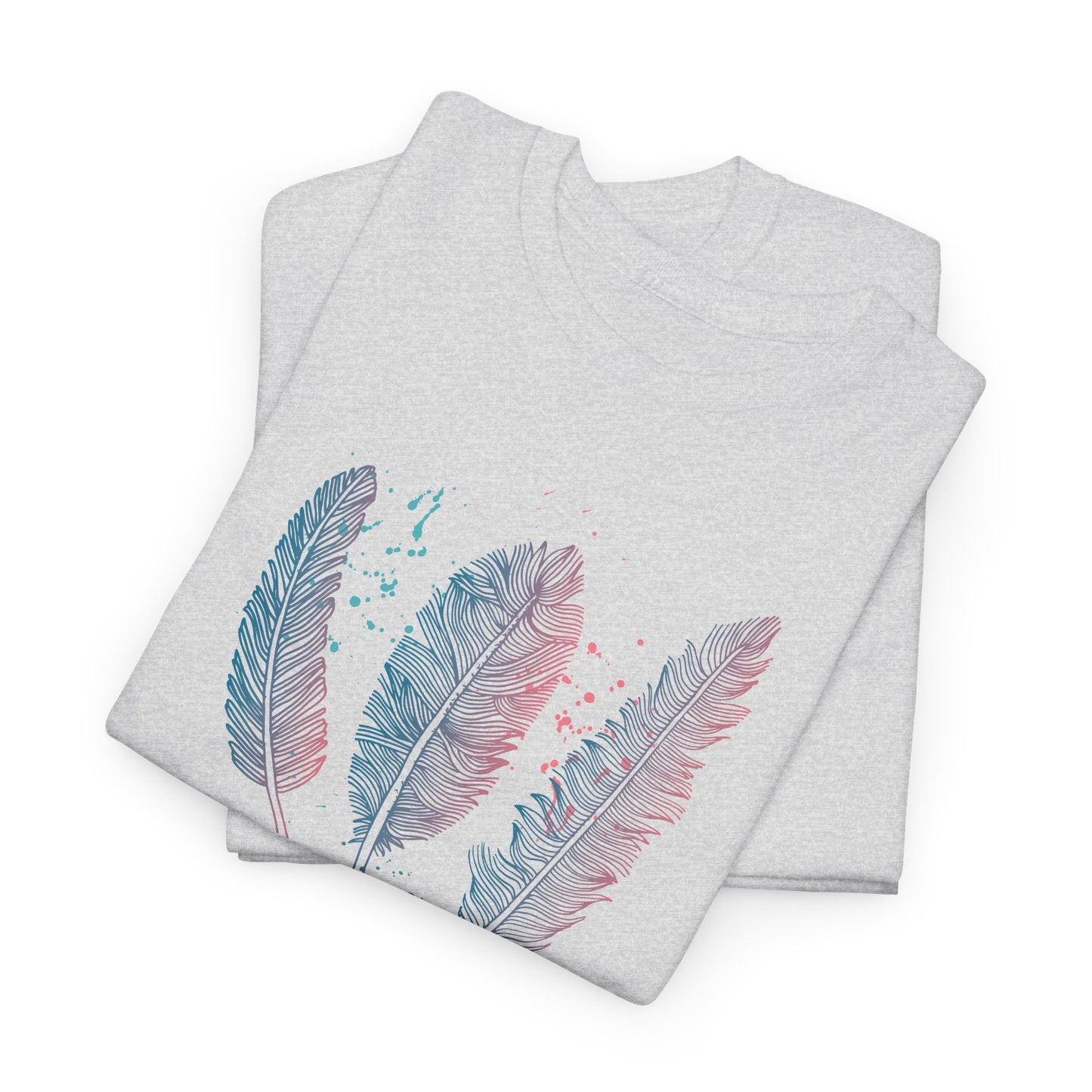 Angel T-Shirt For Sentimental TShirt For Thoughtful Shirt For Spiritual T-Shirt For Woman Shirt With Feathers Tee