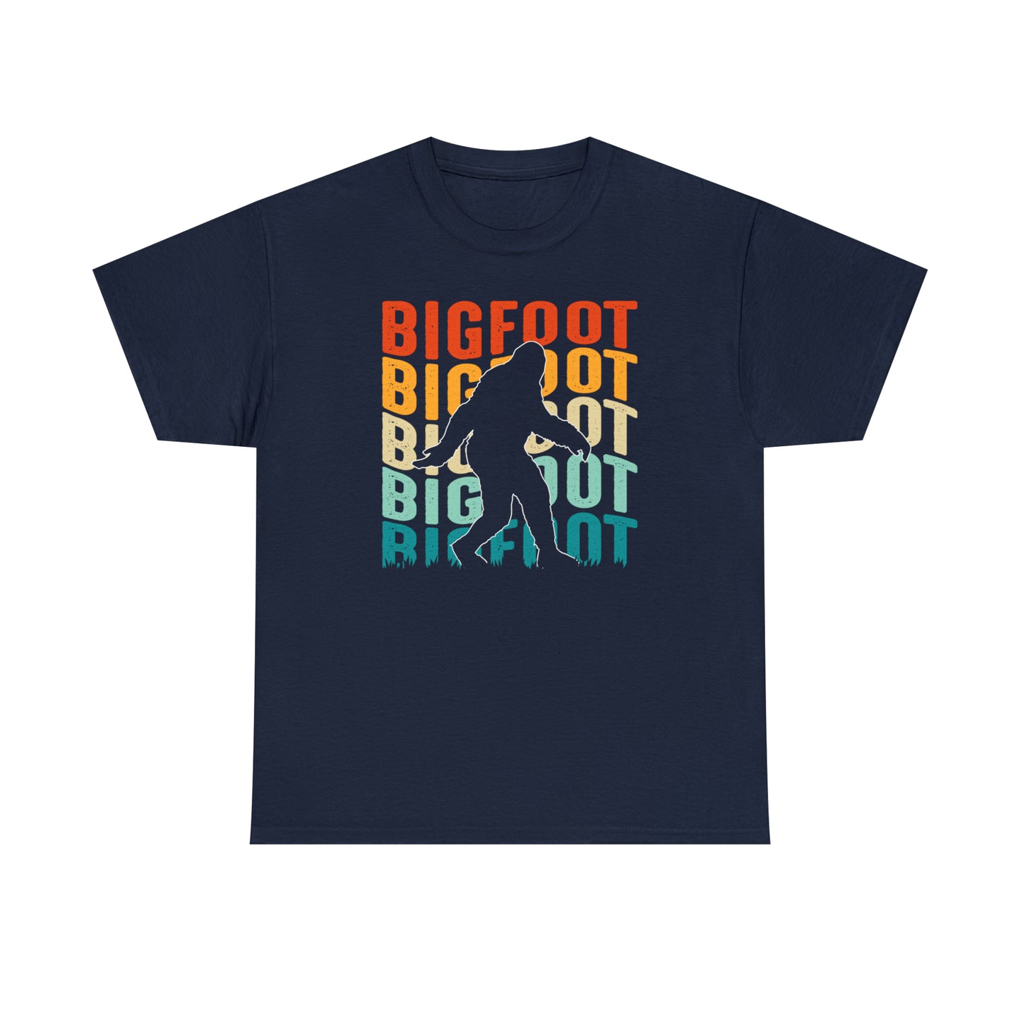 Bigfoot T-Shirt For Yeti TShirt For Sasquach T Shirt For Colorful Bigfoot Tee For Conspiracy Theory TShirt For Yeti Fan