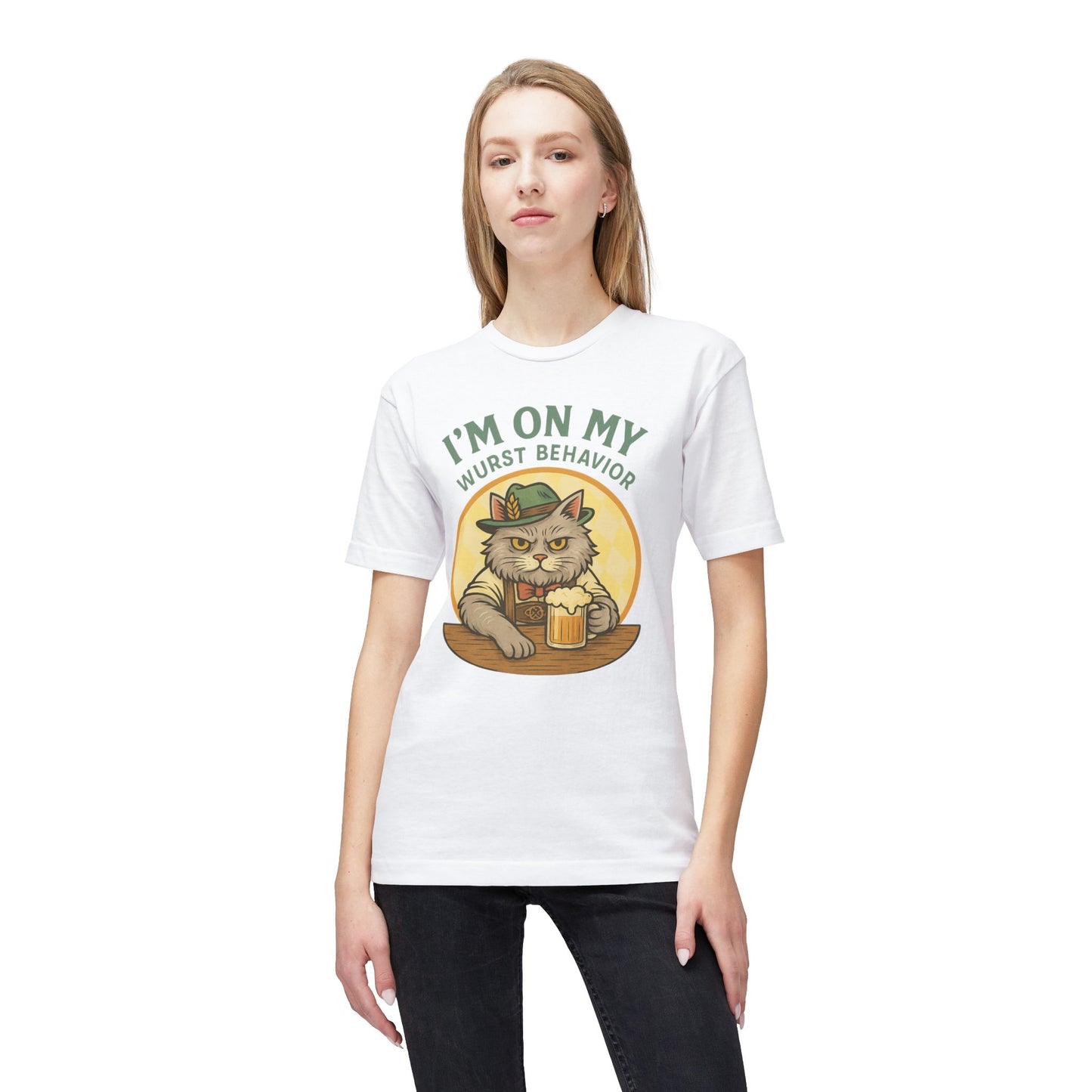I'm On My Wurst Behavior Oktoberfest T-Shirt - USA Made