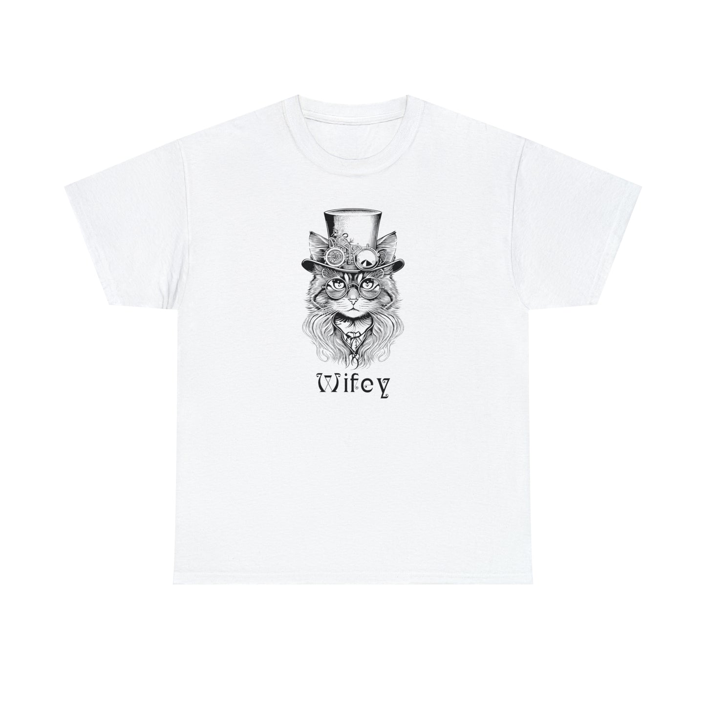 Wifey T-Shirt For Steampunk Wedding TShirt For Bride T Shirt For Couples Shirt For New Wife Shirt