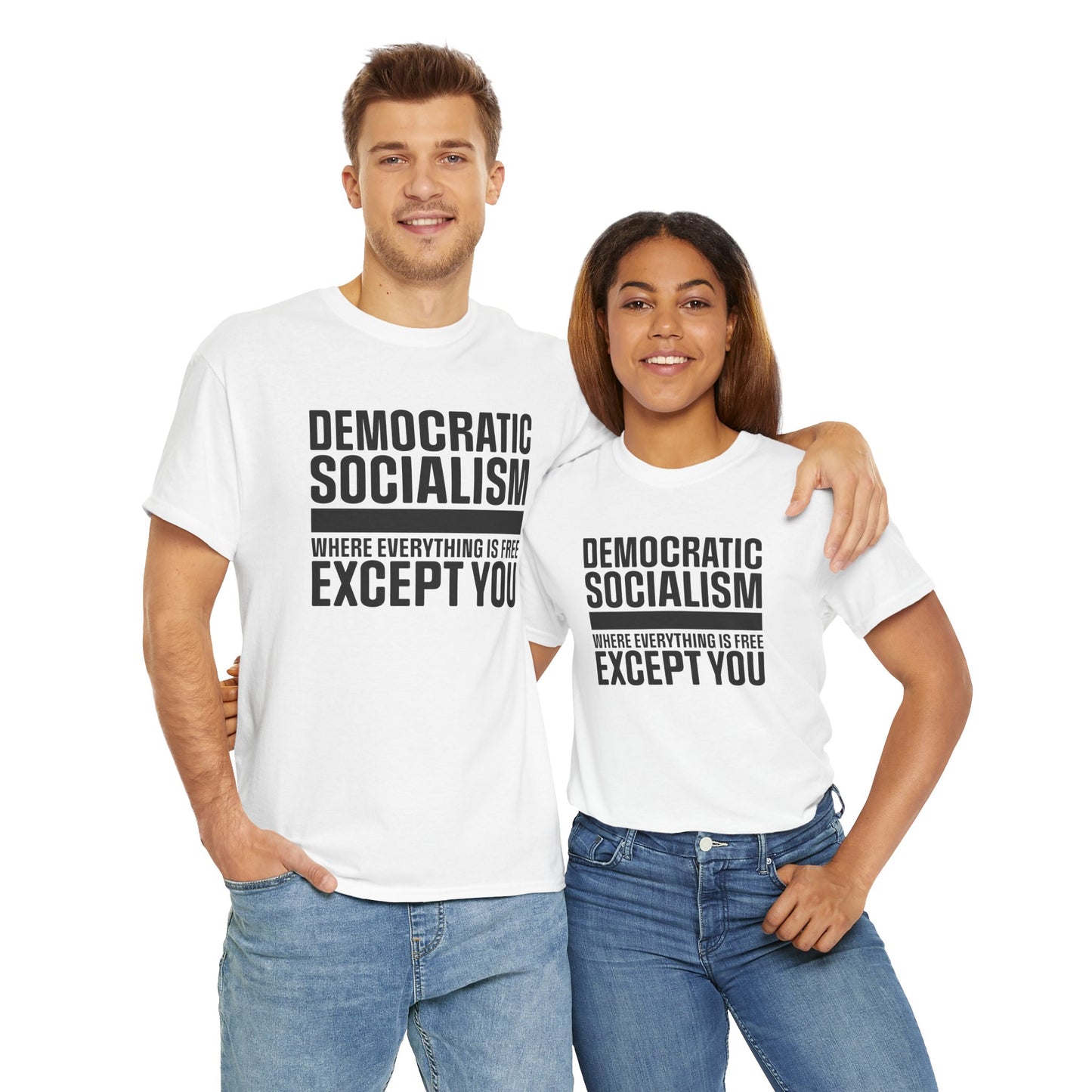 Democratic Socialism T-Shirt For Left Wing Ideology TShirt For Political T Shirt