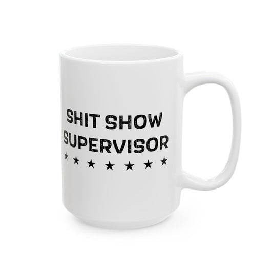 Funny Supervisor Mug for Sarcastic Coffee Cup For Boss