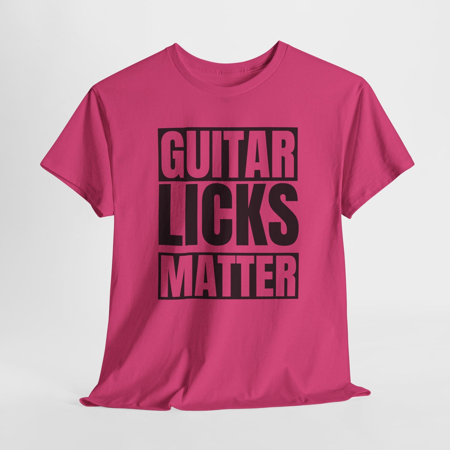 Guitar Licks Matter T-Shirt For Musician T Shirt For Guitarist TShirt