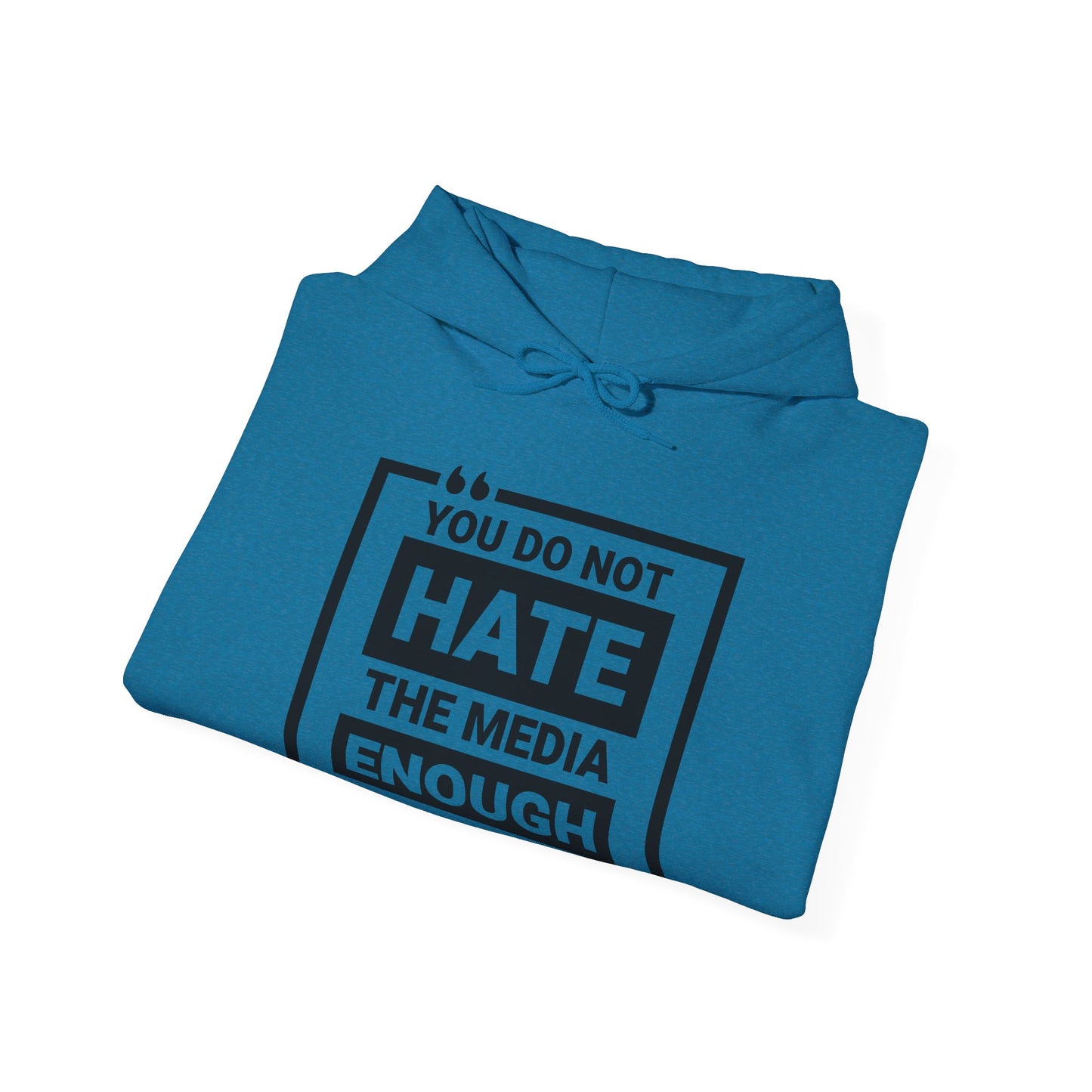 You Do Not Hate The Media Enough Hoodie