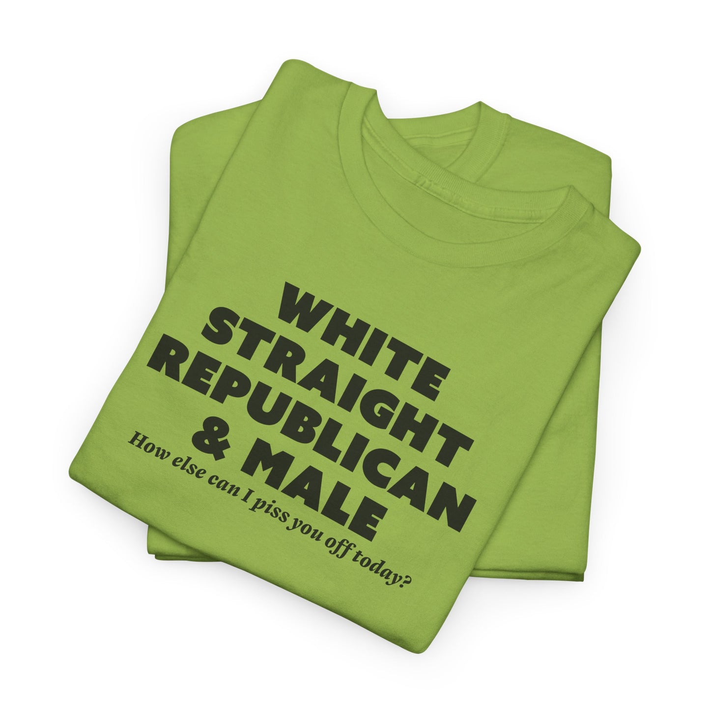 Sarcastic White T-Shirt For Political TShirt for Male T Shirt