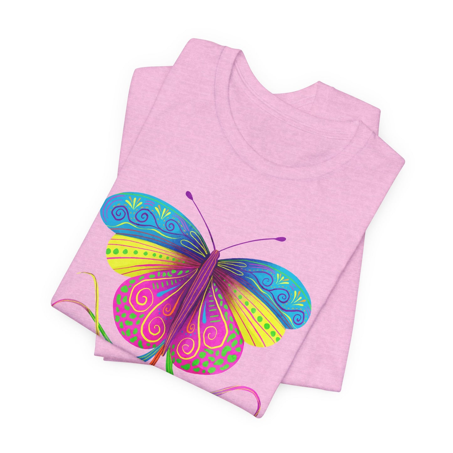 Butterfly T-Shirt For Mexican Folk Art T Shirt For Cinco de Mayo Watercolor TShirt