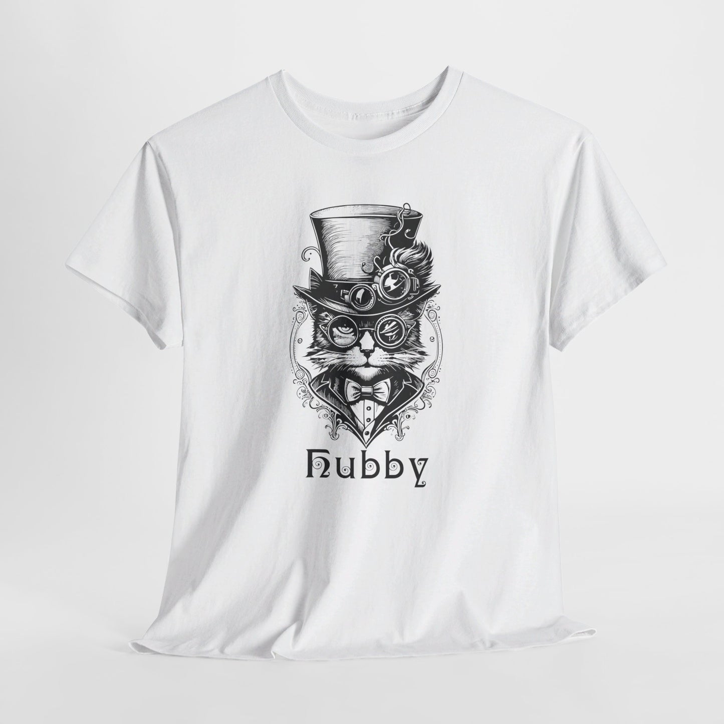 Hubby T-Shirt For Steampunk Wedding TShirt For Groom T Shirt For Couples Shirt For New Husband Shirt