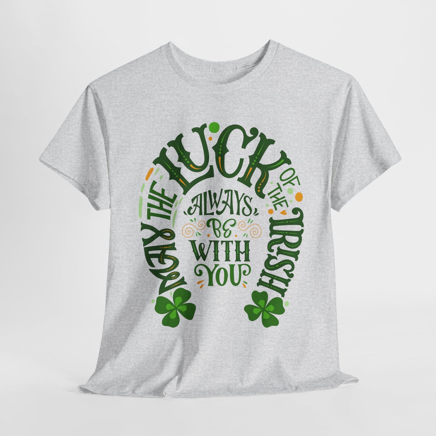 Luck Of The Irish T-Shirt For Horseshoe TShirt For Saint Paddy's Day T Shirt